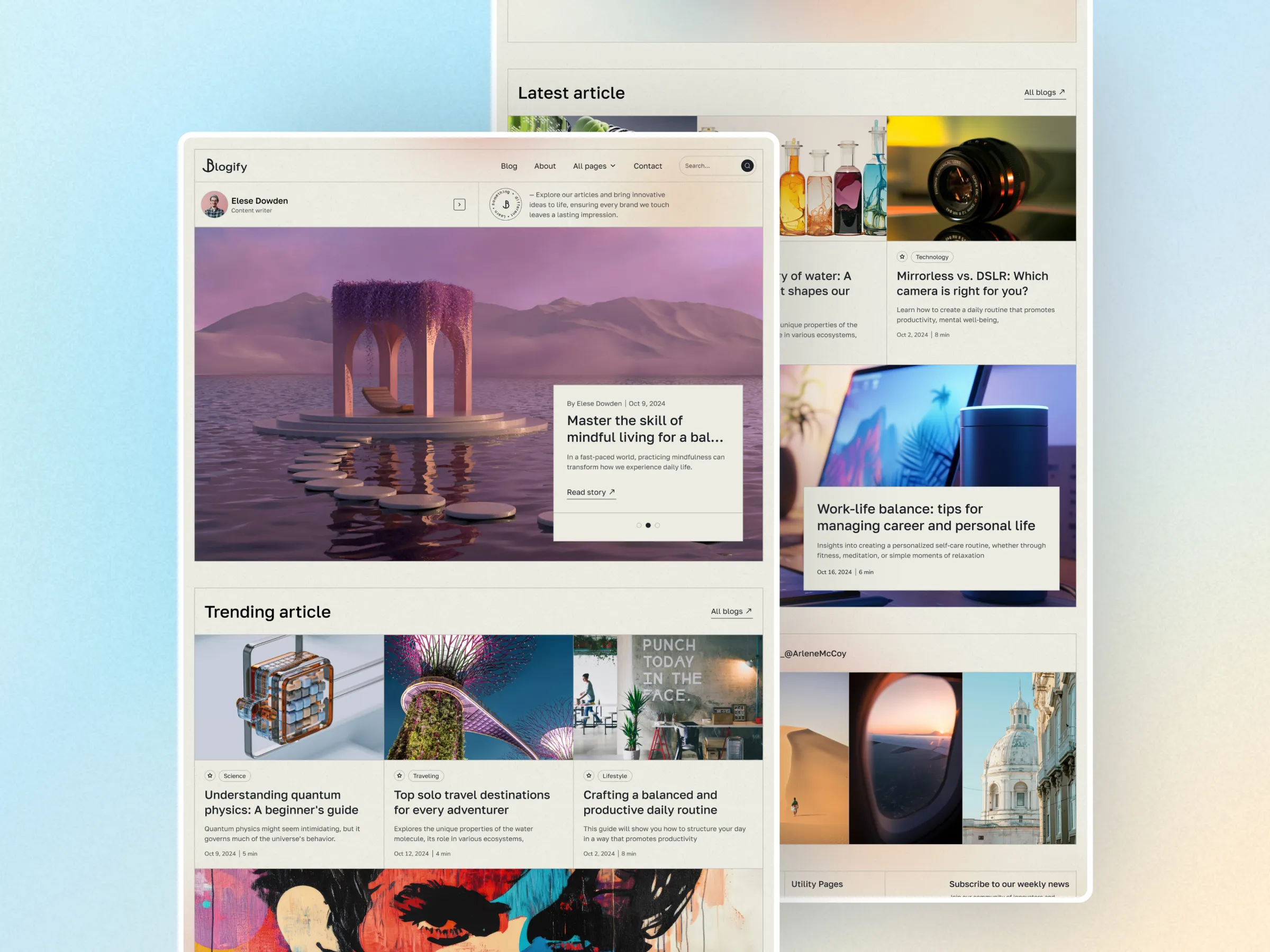 Event Website Template