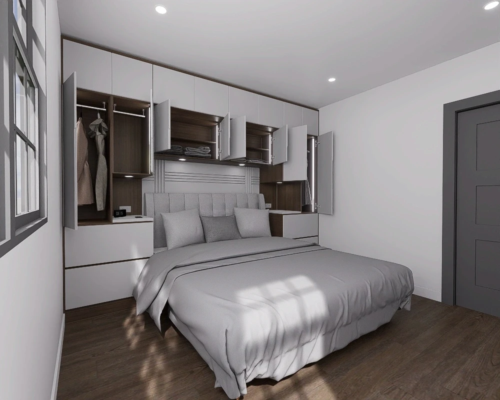 Built-In bathroom render