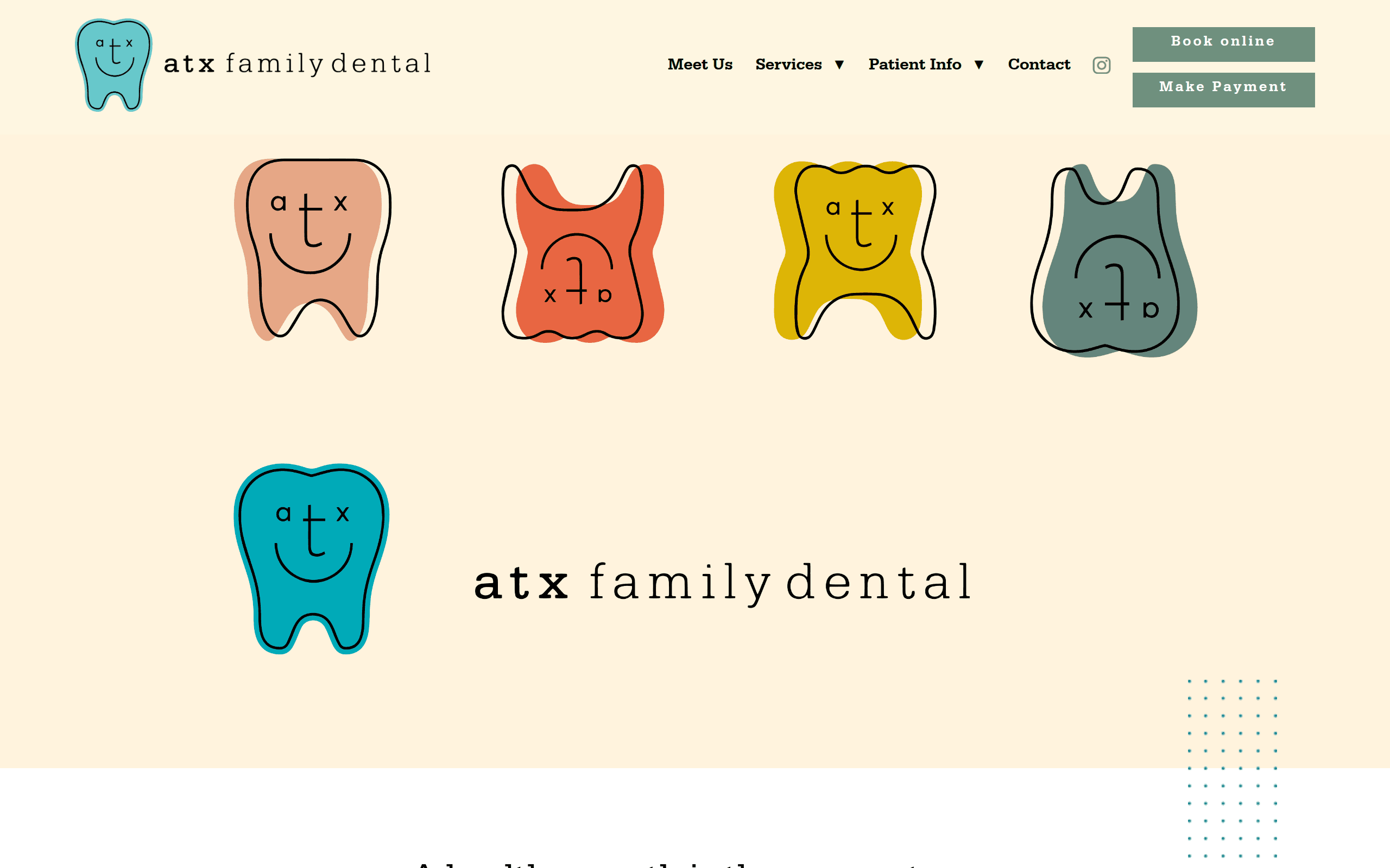 ATX Family Dental Screenshot