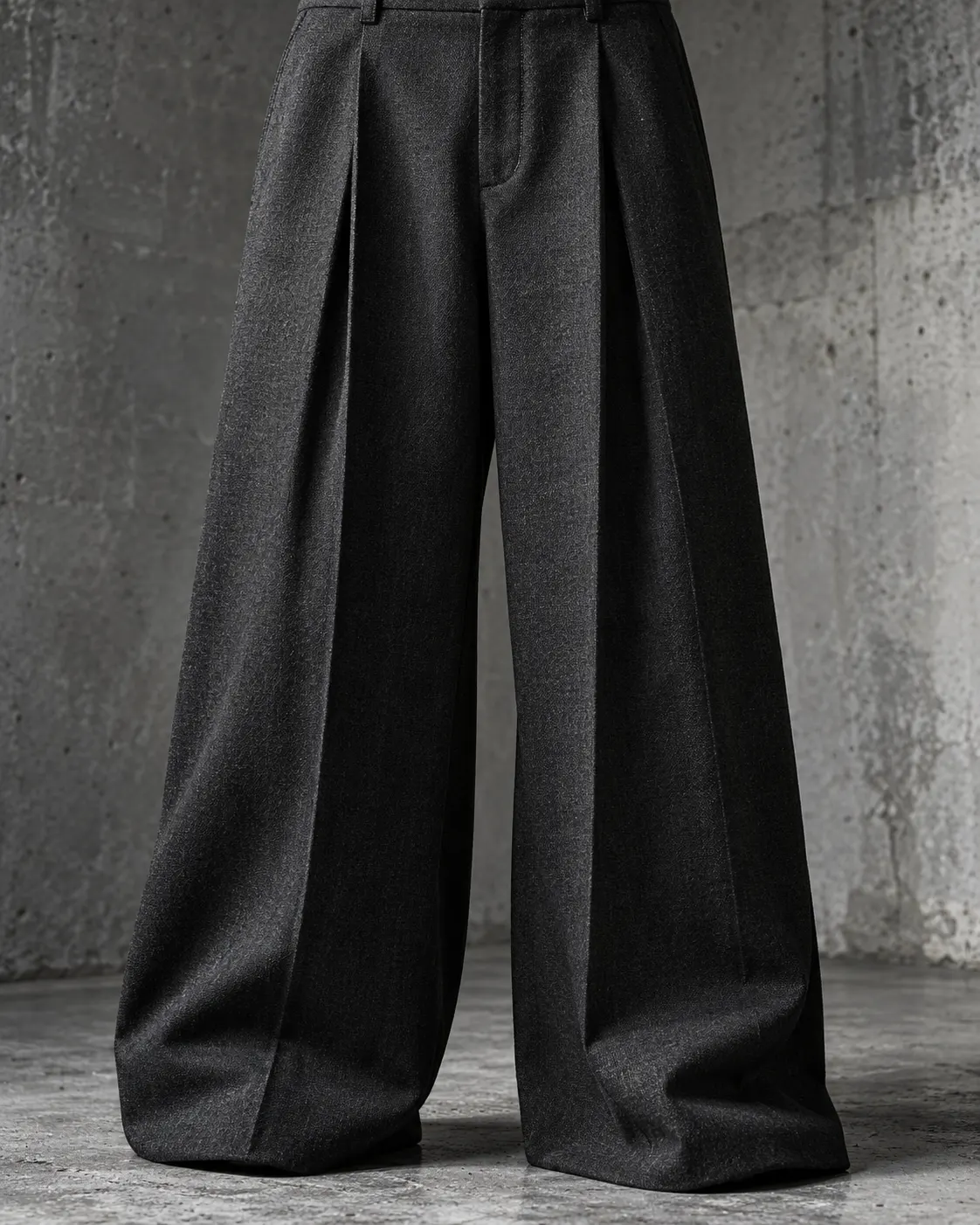Fold Trouser, fabric detail