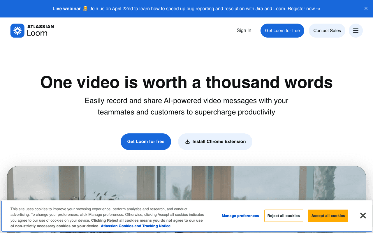 Loom екранна снимка