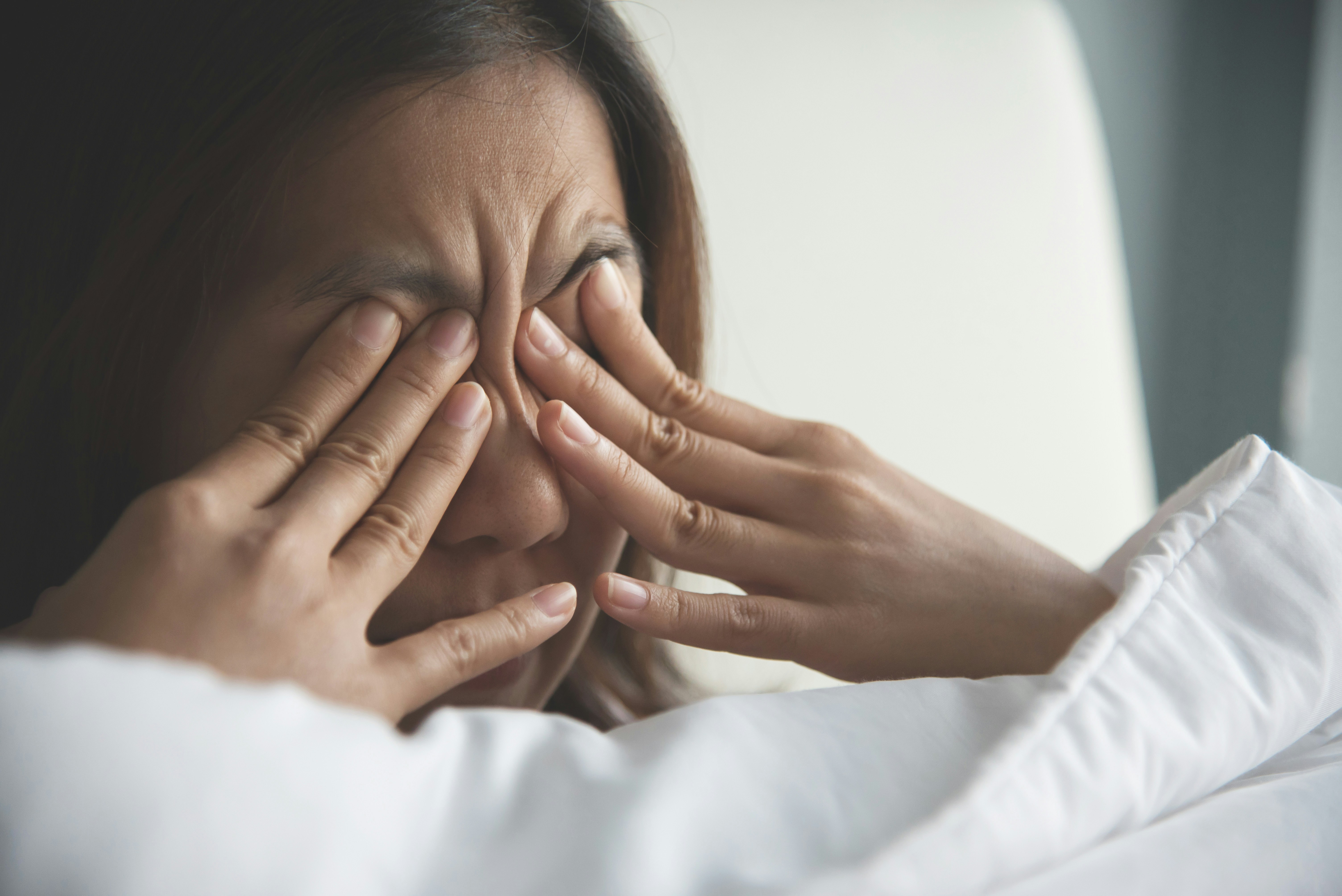 stressed woman