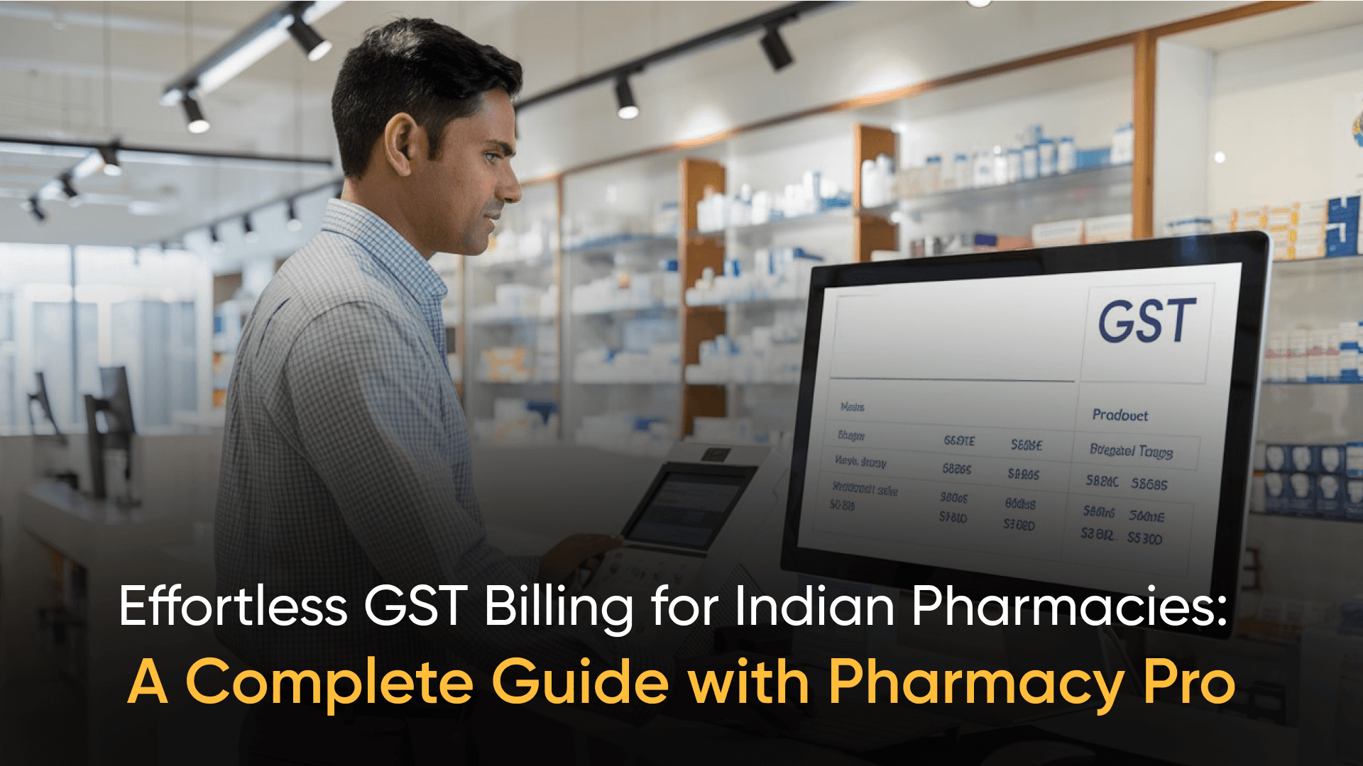 - GST in pharmacy - GST rate for medical billing - GST compliance for pharmacies - Pharmacy Pro billing software - GST invoice format India - Pharmacy GST billing guide - Input tax credit for pharmacies - GST billing solution India - Medical product GST rates - Pharmacy management software GST