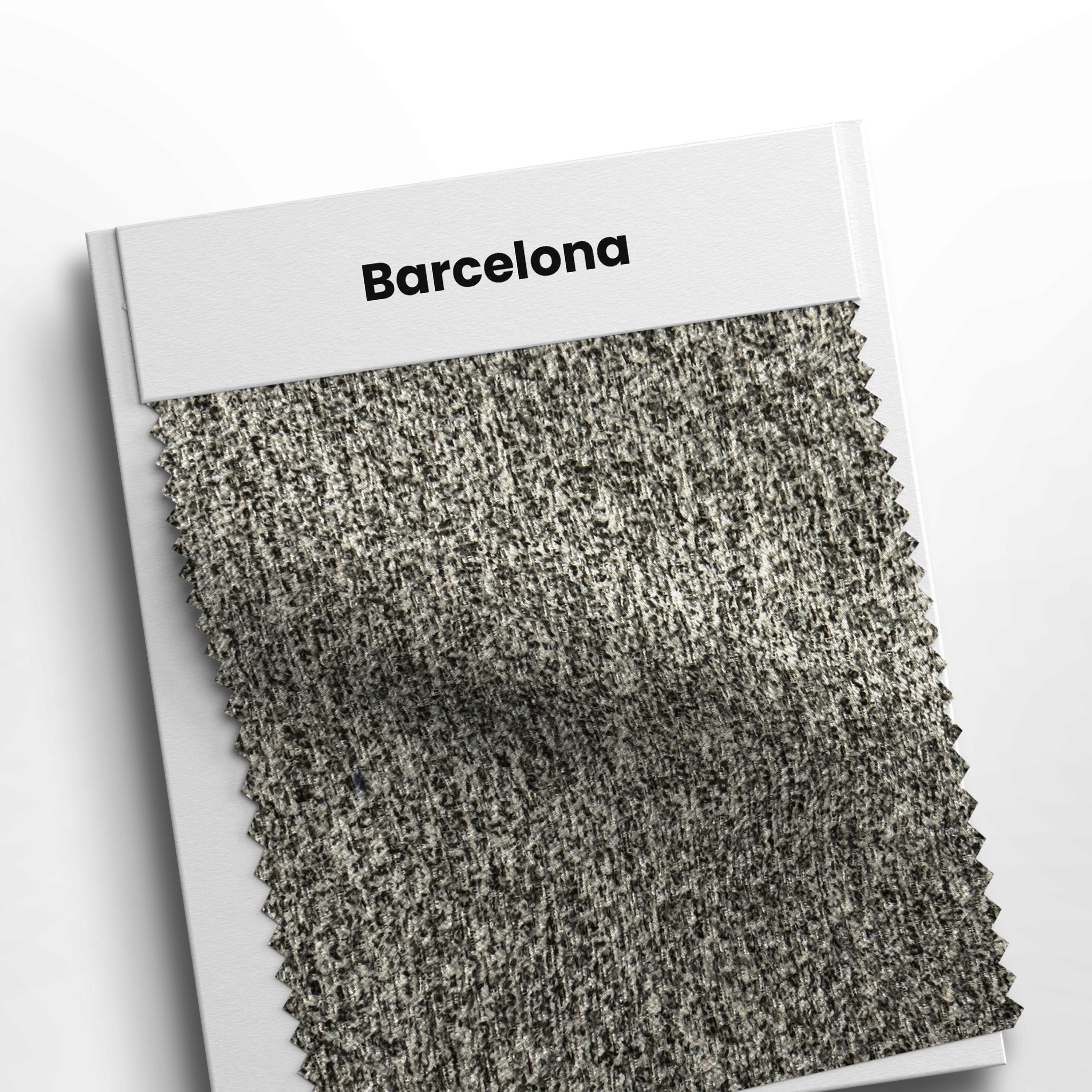 mostruário com tecido barcelona 83