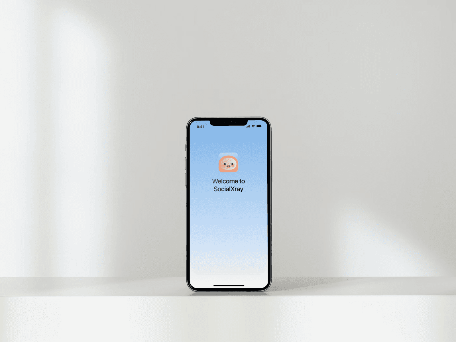 SocialXray screen