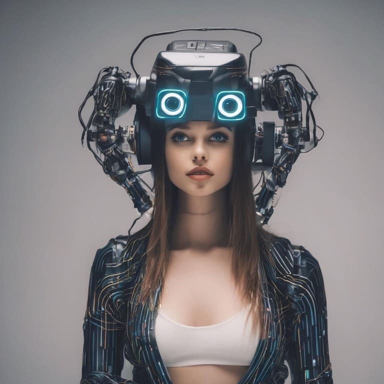 AI influencer used in a social media marketing campaign