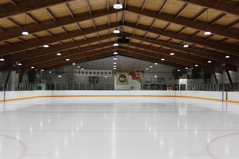 Terry Sawchuk Arena in Winnipeg.