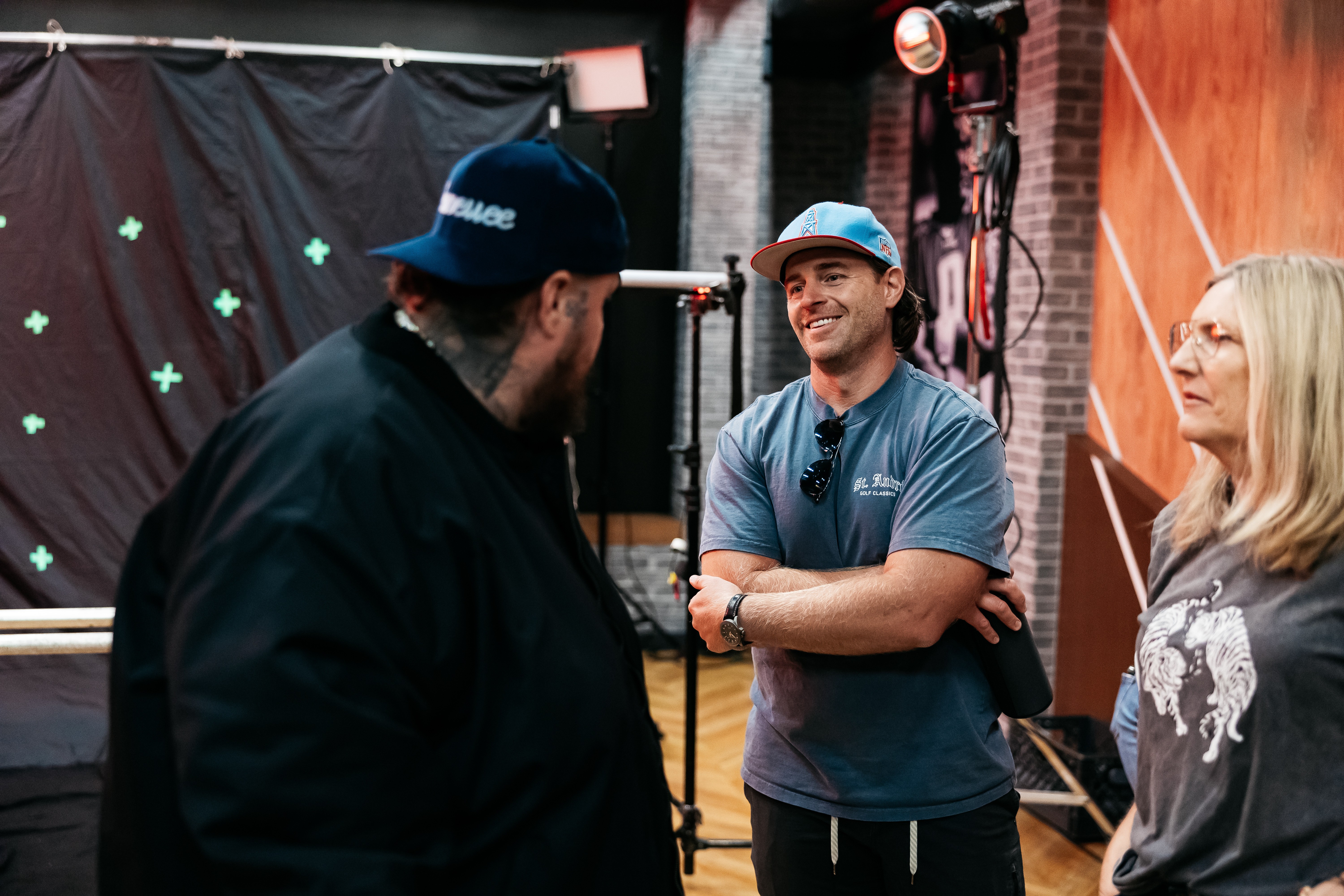 Behind-the-scenes photograph