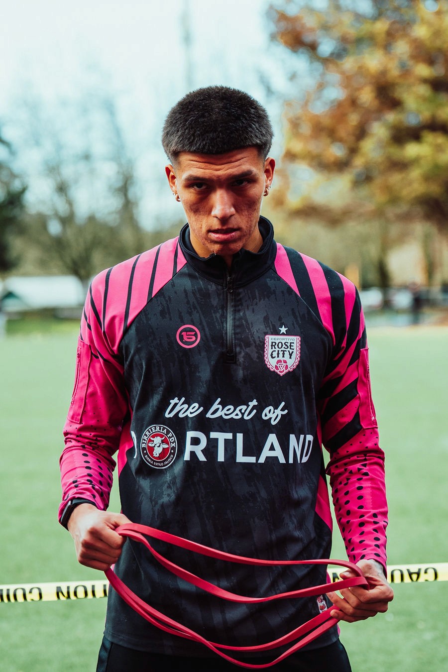 Person posing for the camera