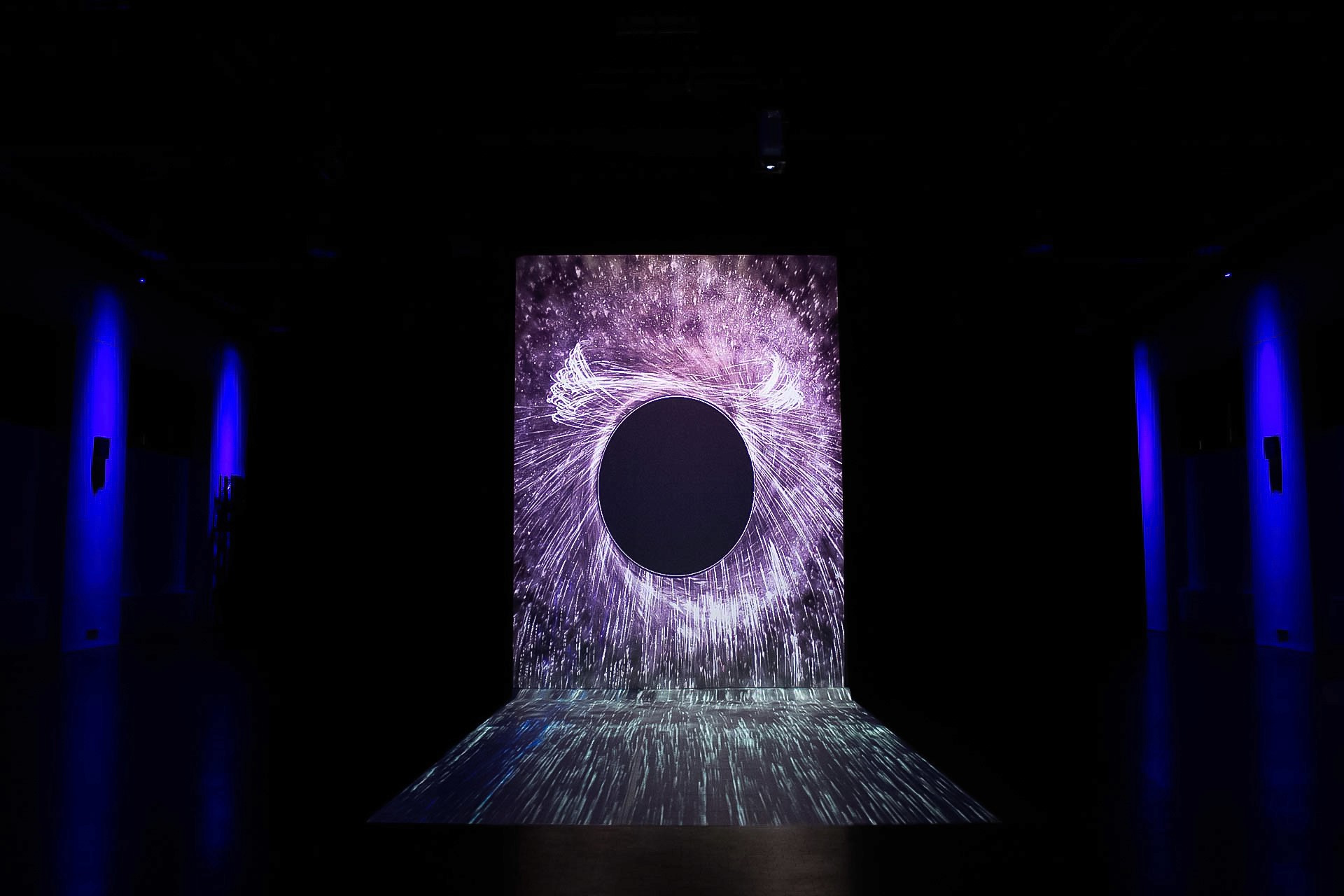 Vortex Lucis - interactive mapping installation