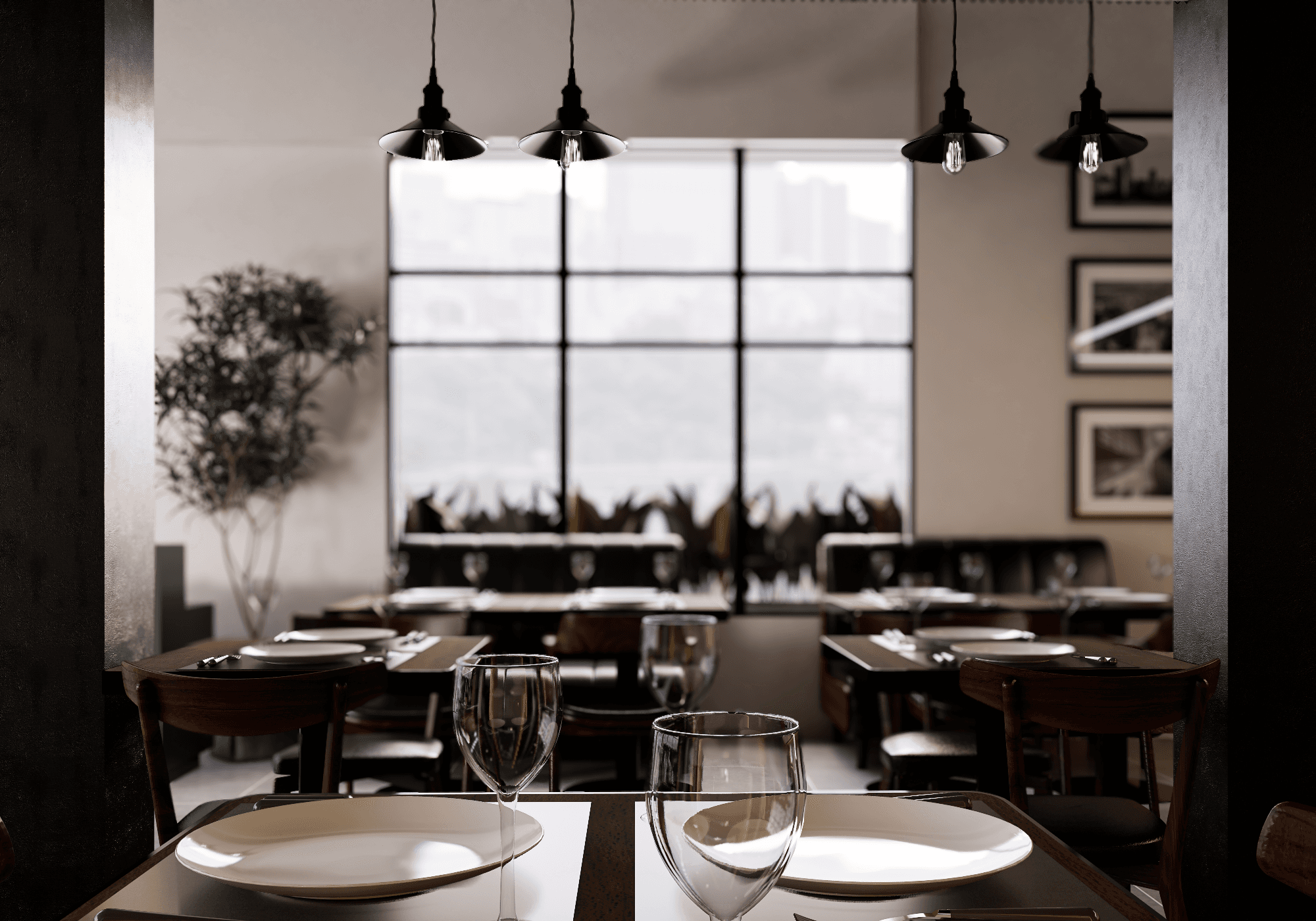 L'Osmose restraurant design