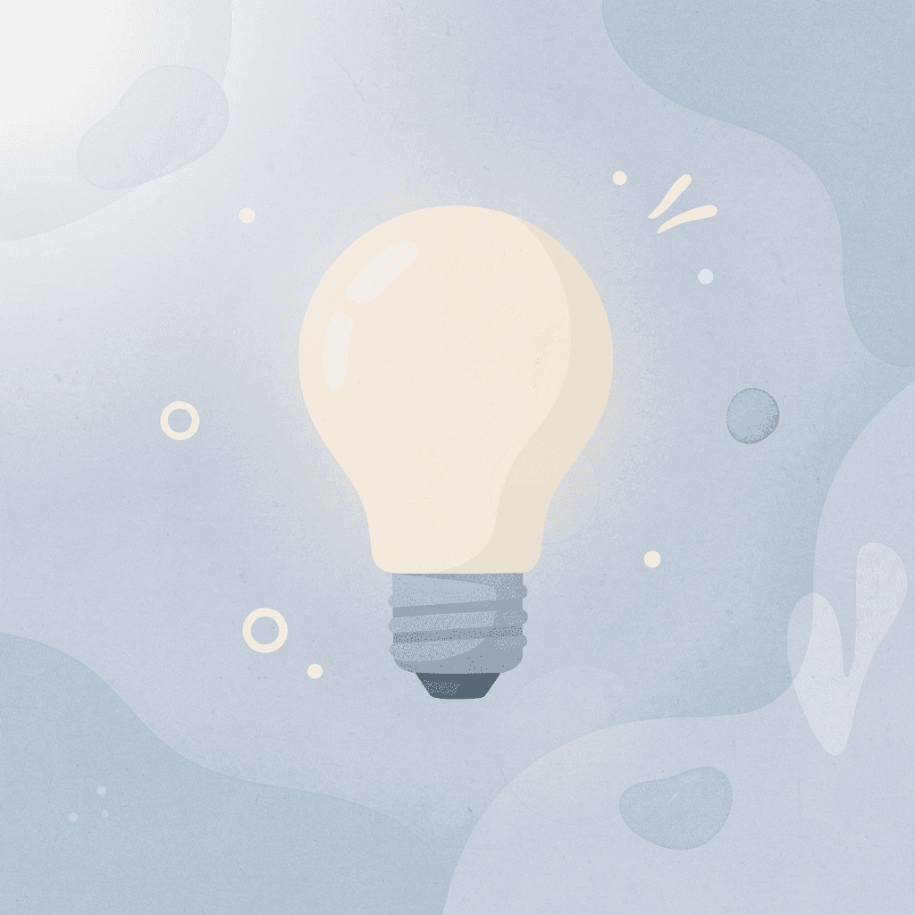 Lightbulb icon representing personalized learning insights