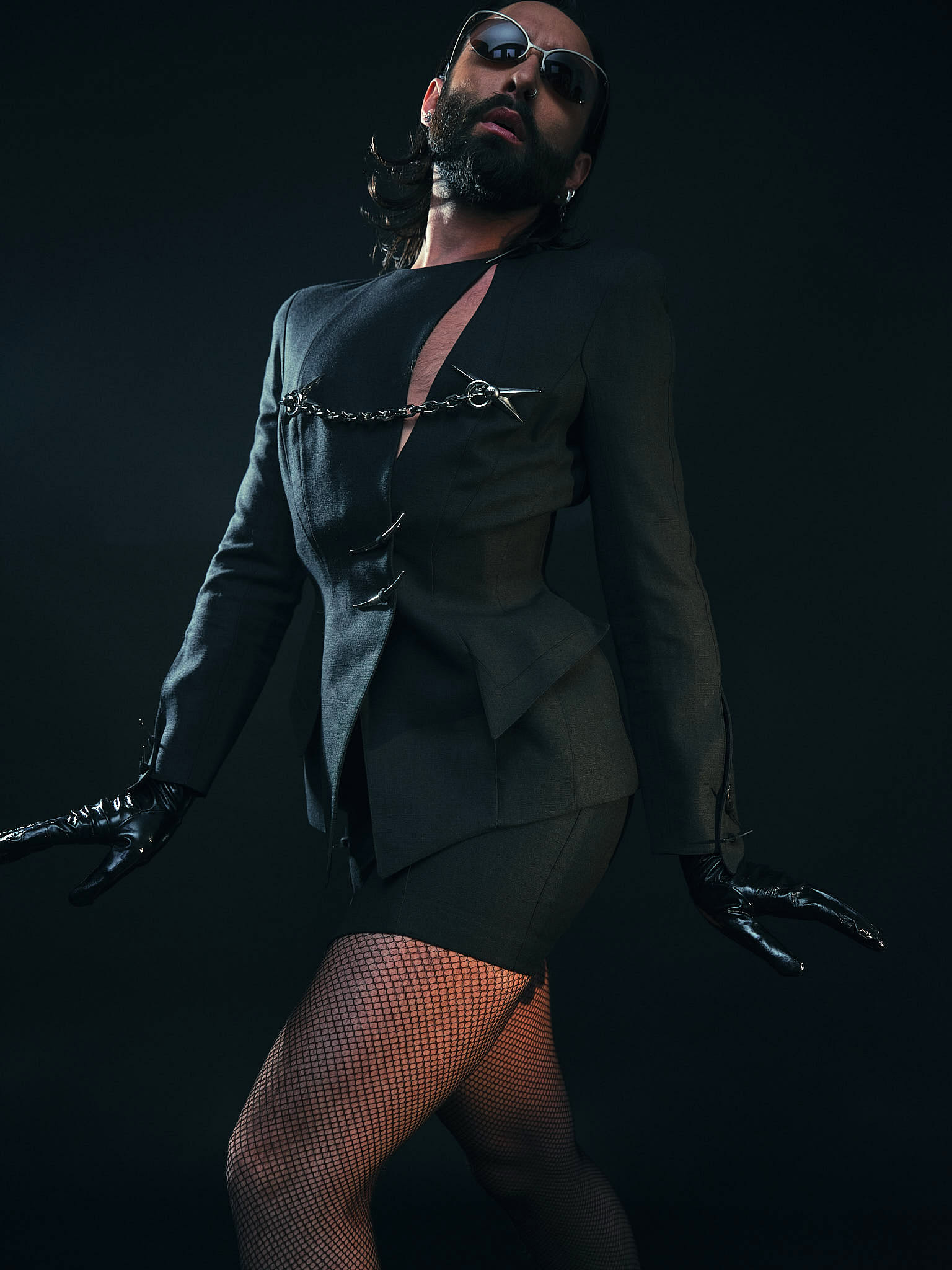 Conchita Wurst, stylt von Gianluca Porcu by DIE IDA