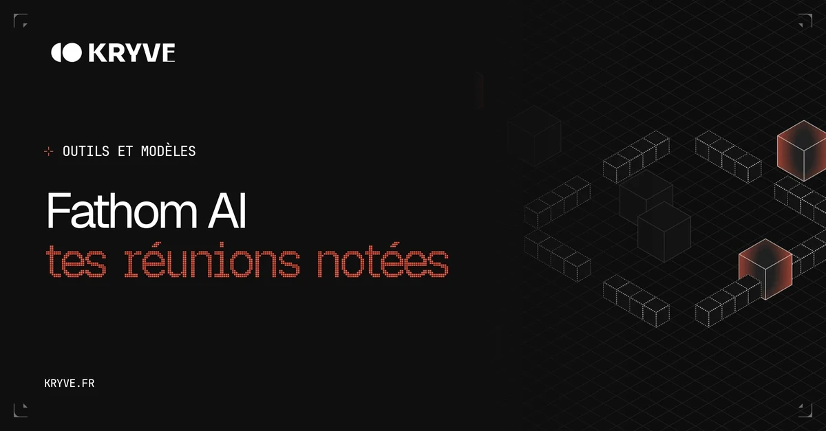 Fathom AI : couverture Kryve, catégorie Outils et modèles