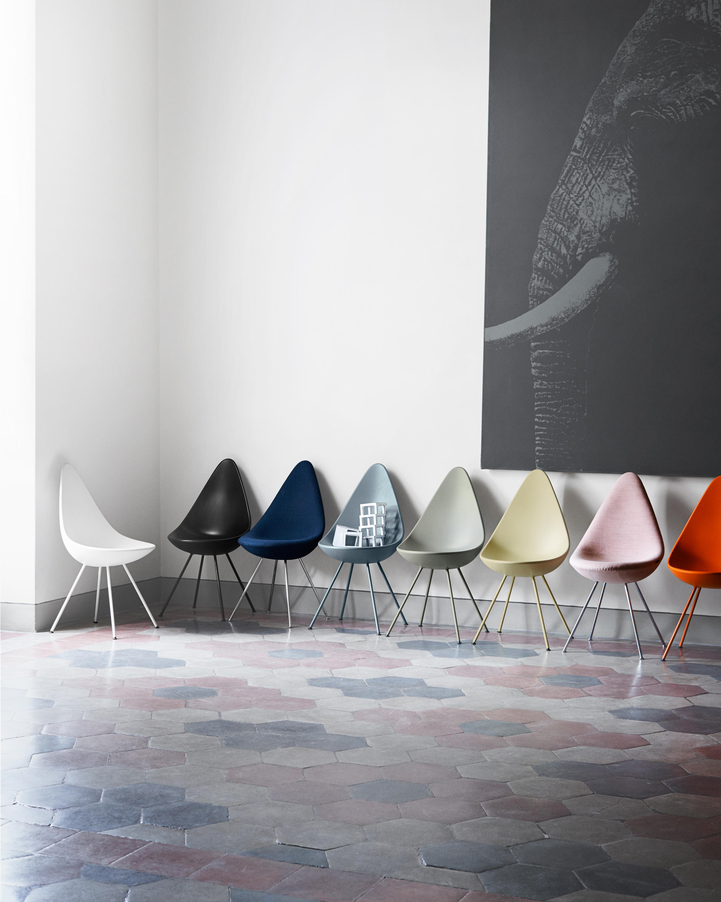 Fritz Hansen_Drop 3110 Chair_eetkamerstoel_Flow Lab_Rotterdam