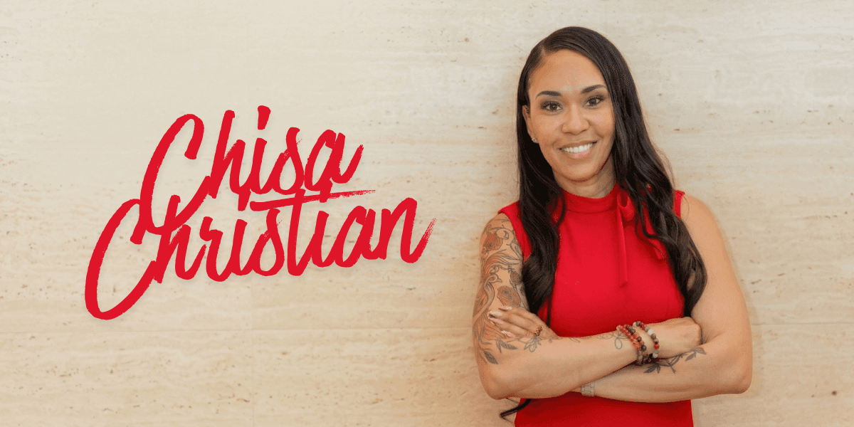 Chisa Christian, CEO of Inspiring Women To Excel, promotes self-awareness and pattern interruption for personal growth.