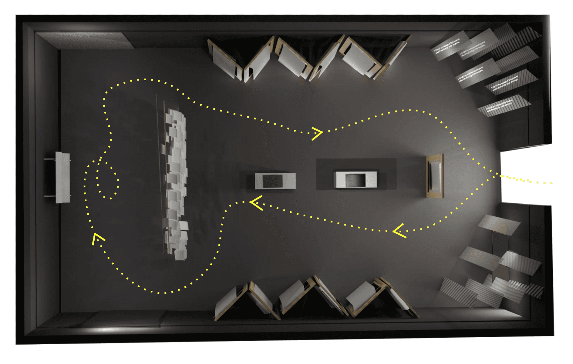 Phone showing Bloomy UI