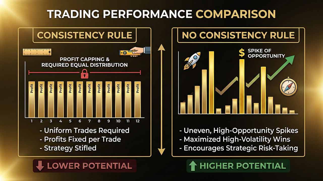 No Consistency Rule - Trade Based on Opportunity