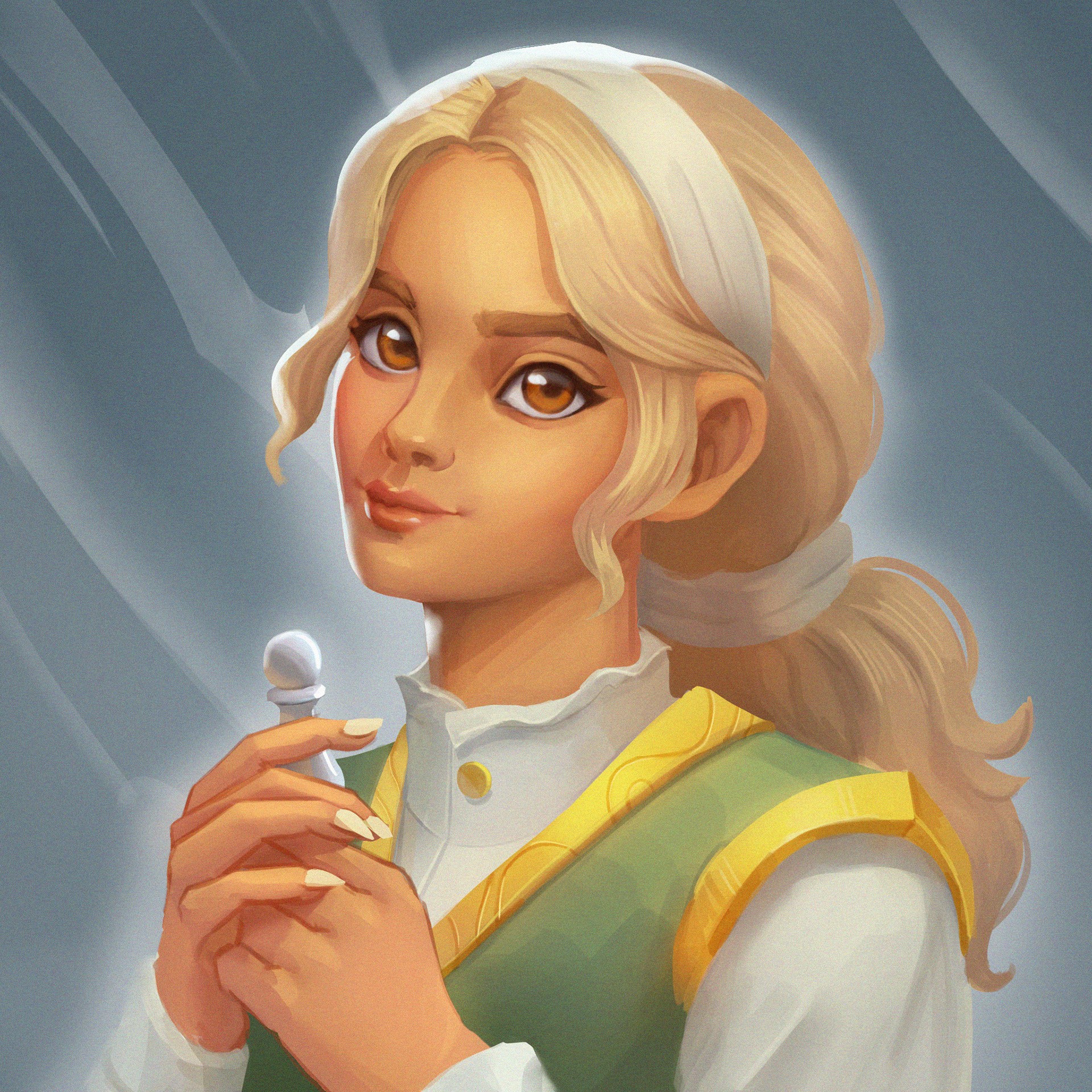 Kingsfall: Chess artwork by Destiny Finister