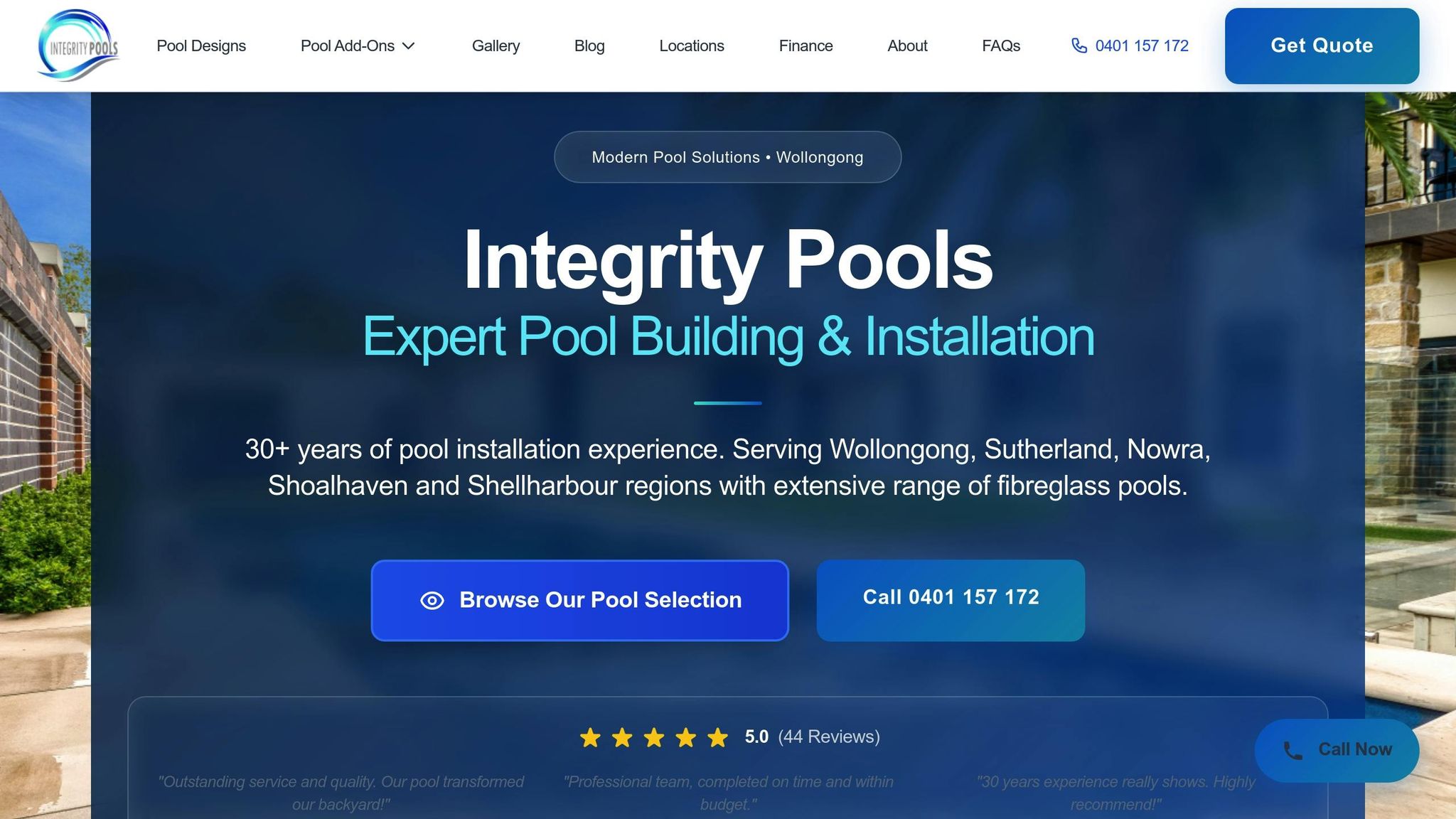 Integrity Swimming Pools