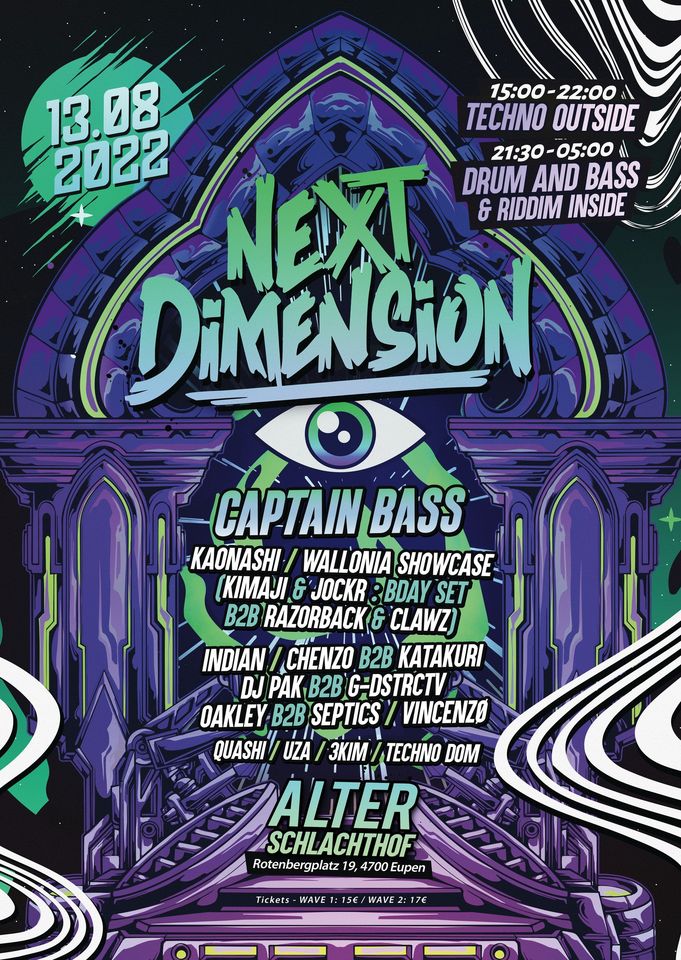 Next Dimension Drum and Bass Events and more