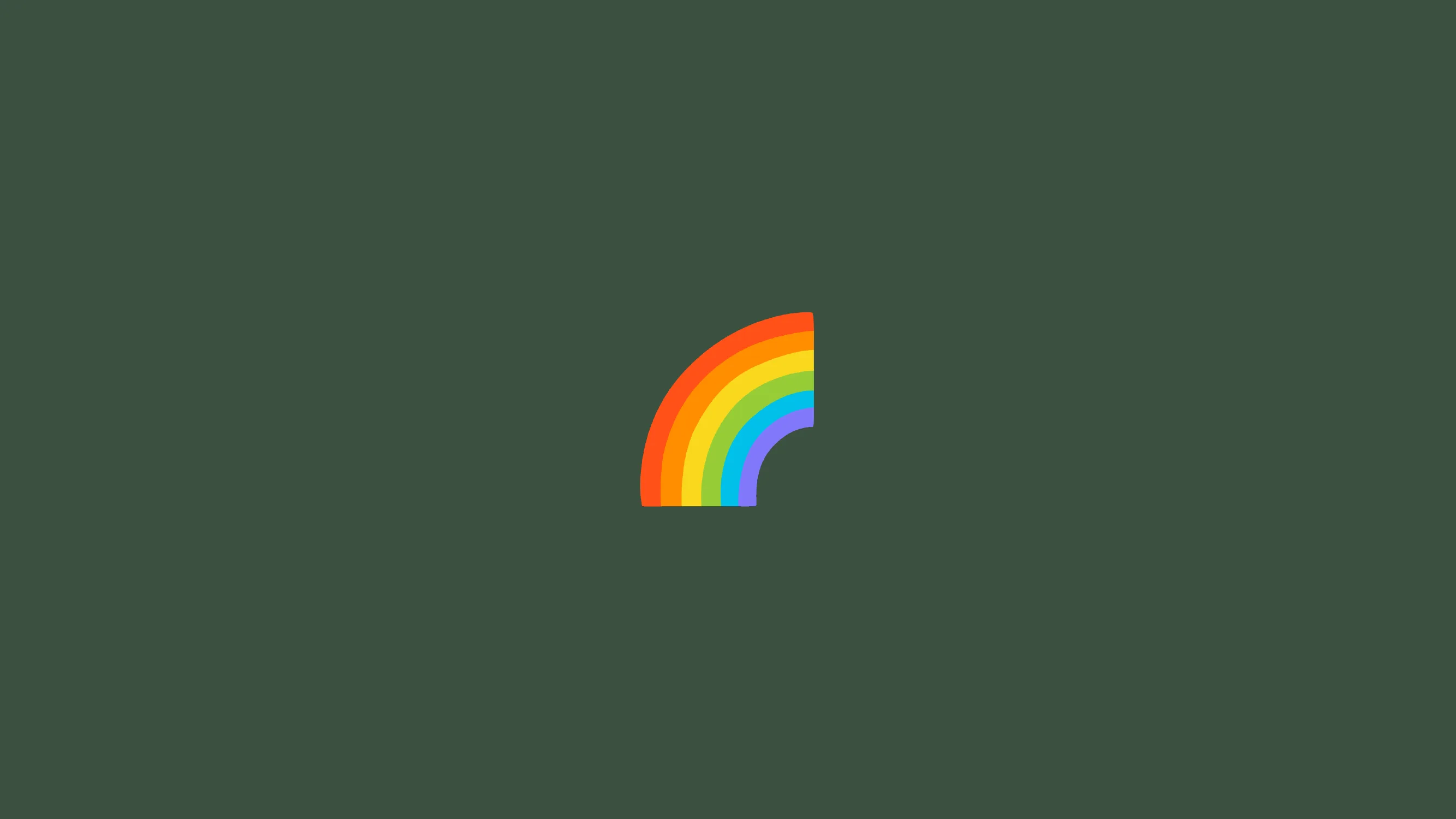 rainbow colors