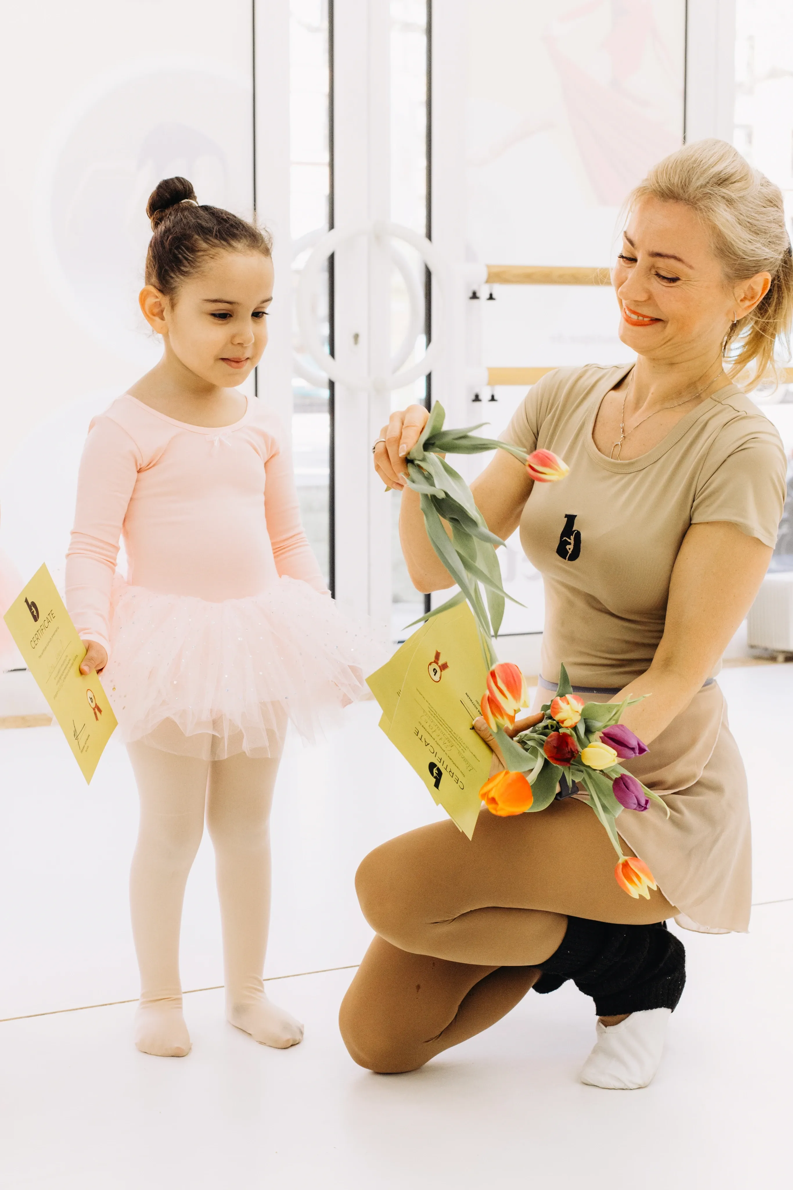 Kids dance class achievement