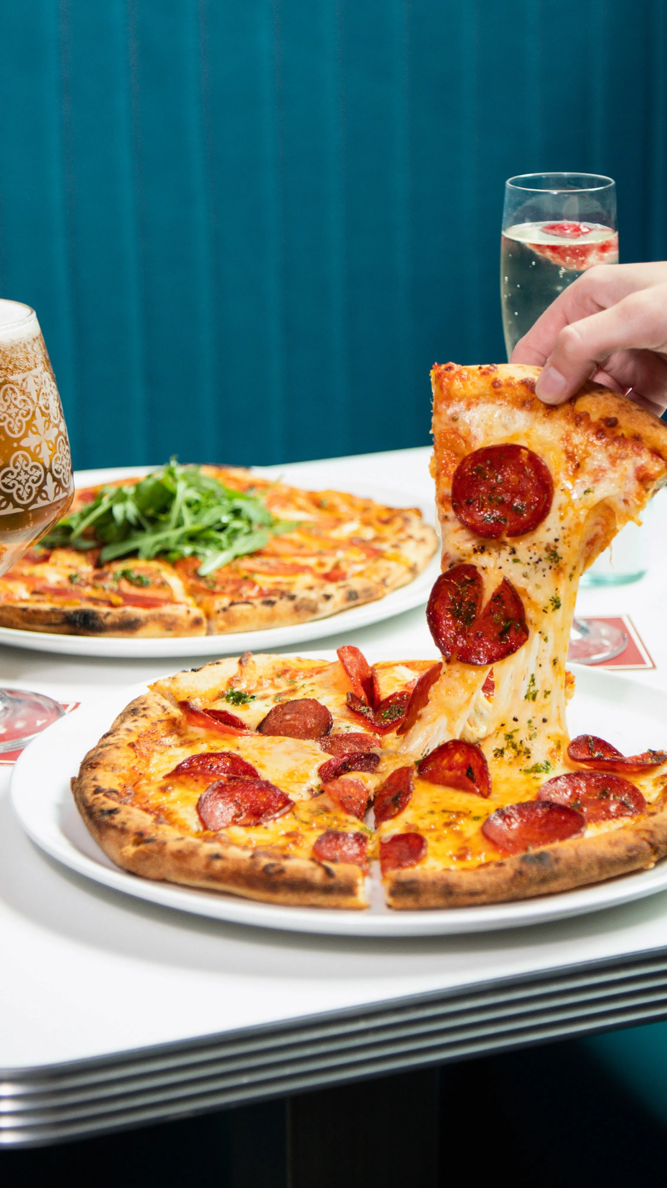 Pizza at Beverley Hills