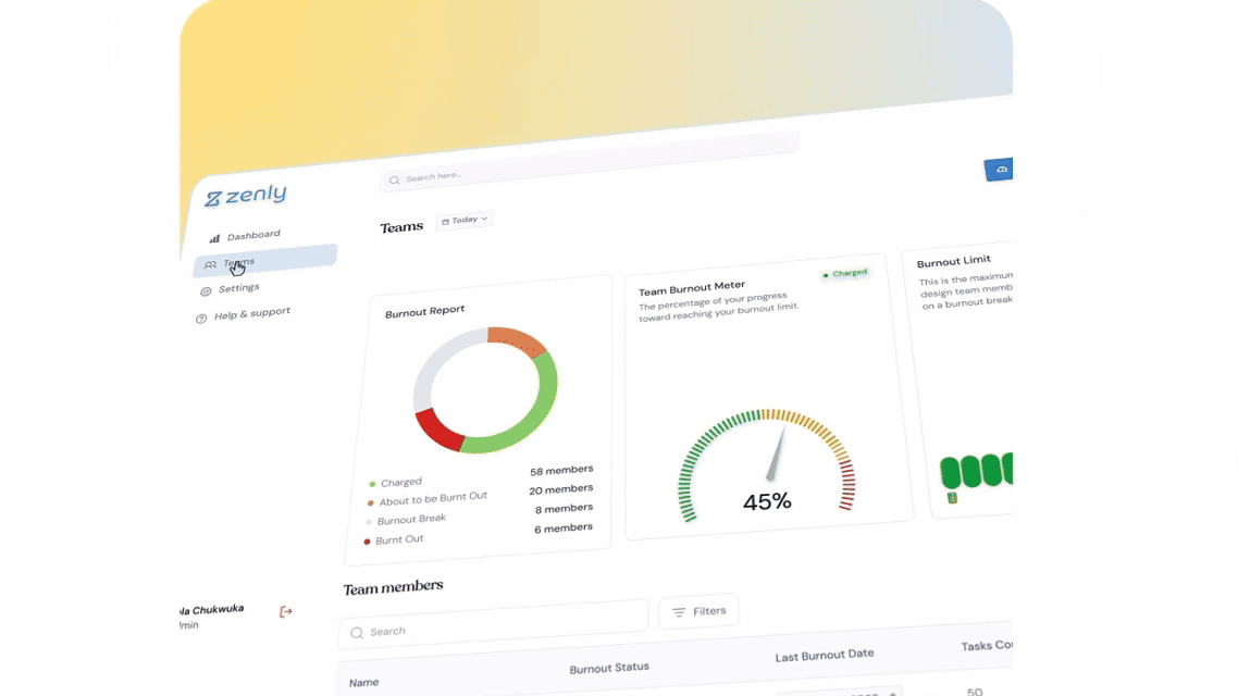 A collage of branding and app interface elements