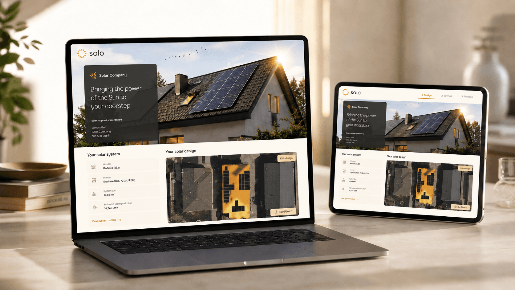 Solo Solar Proposal Platform