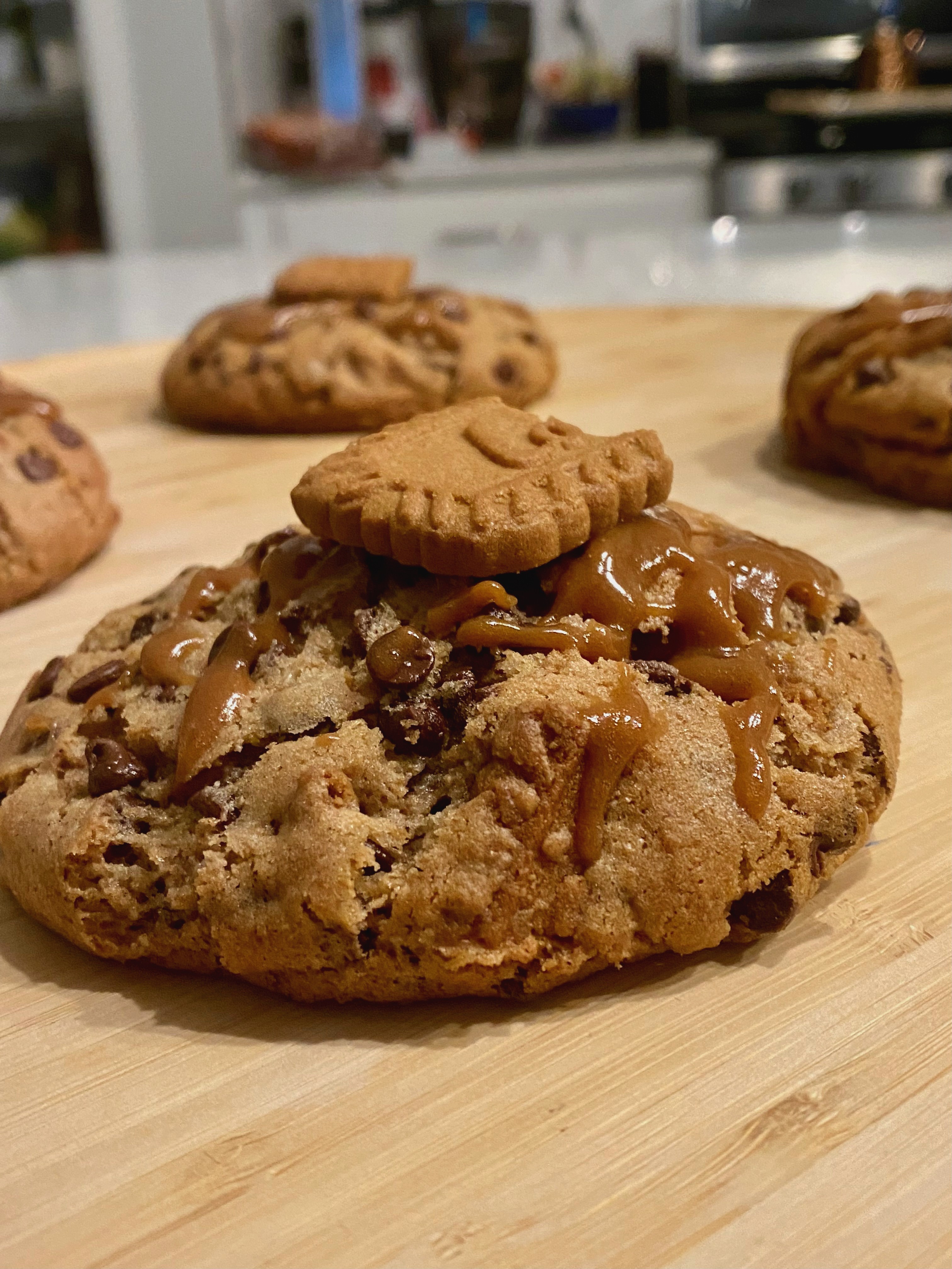 Delicous gourmet Levain-style cookies made by hand in Longmont CO