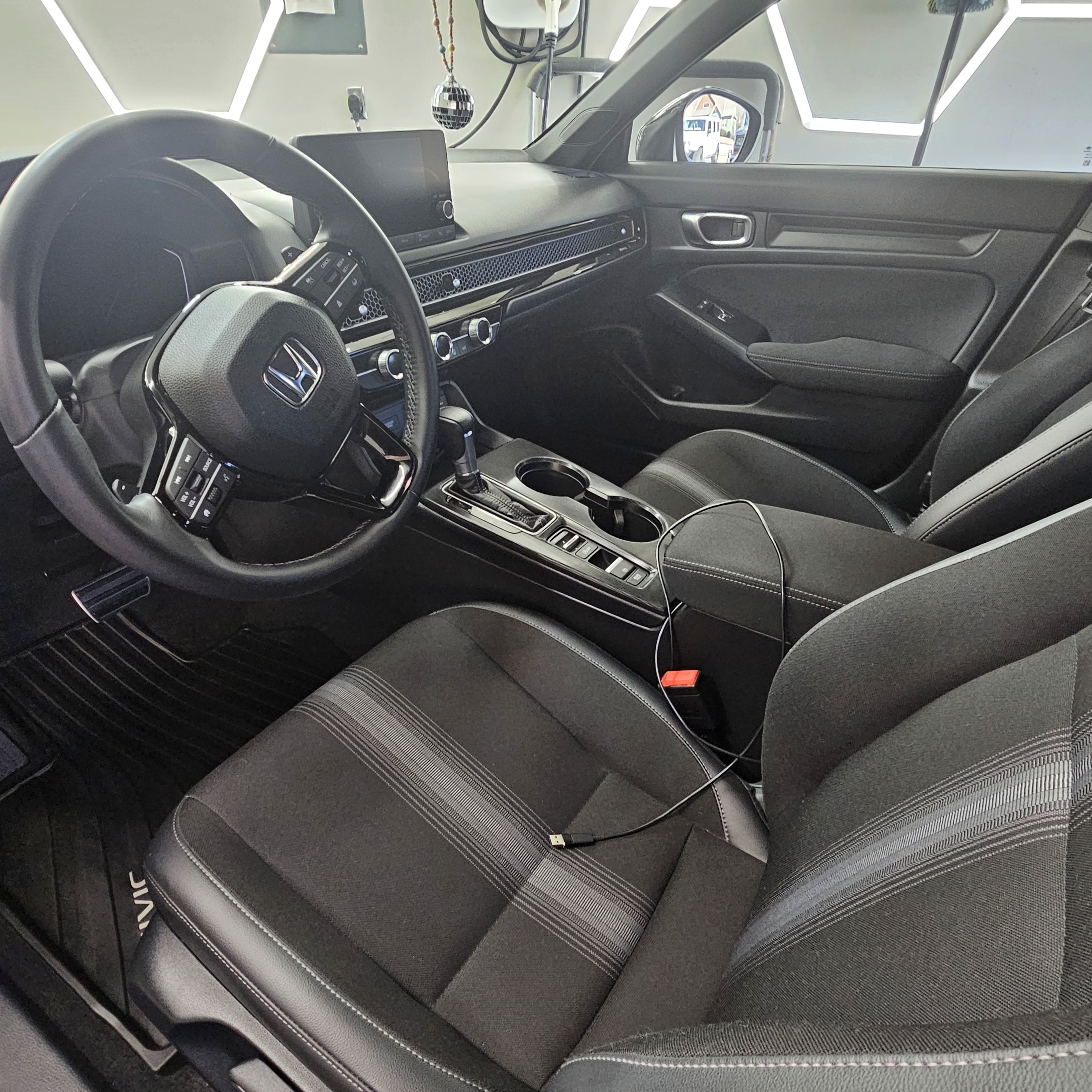 Full, complete detail on a 2025 Honda Civic Sport   performed on-site in West Cobb.