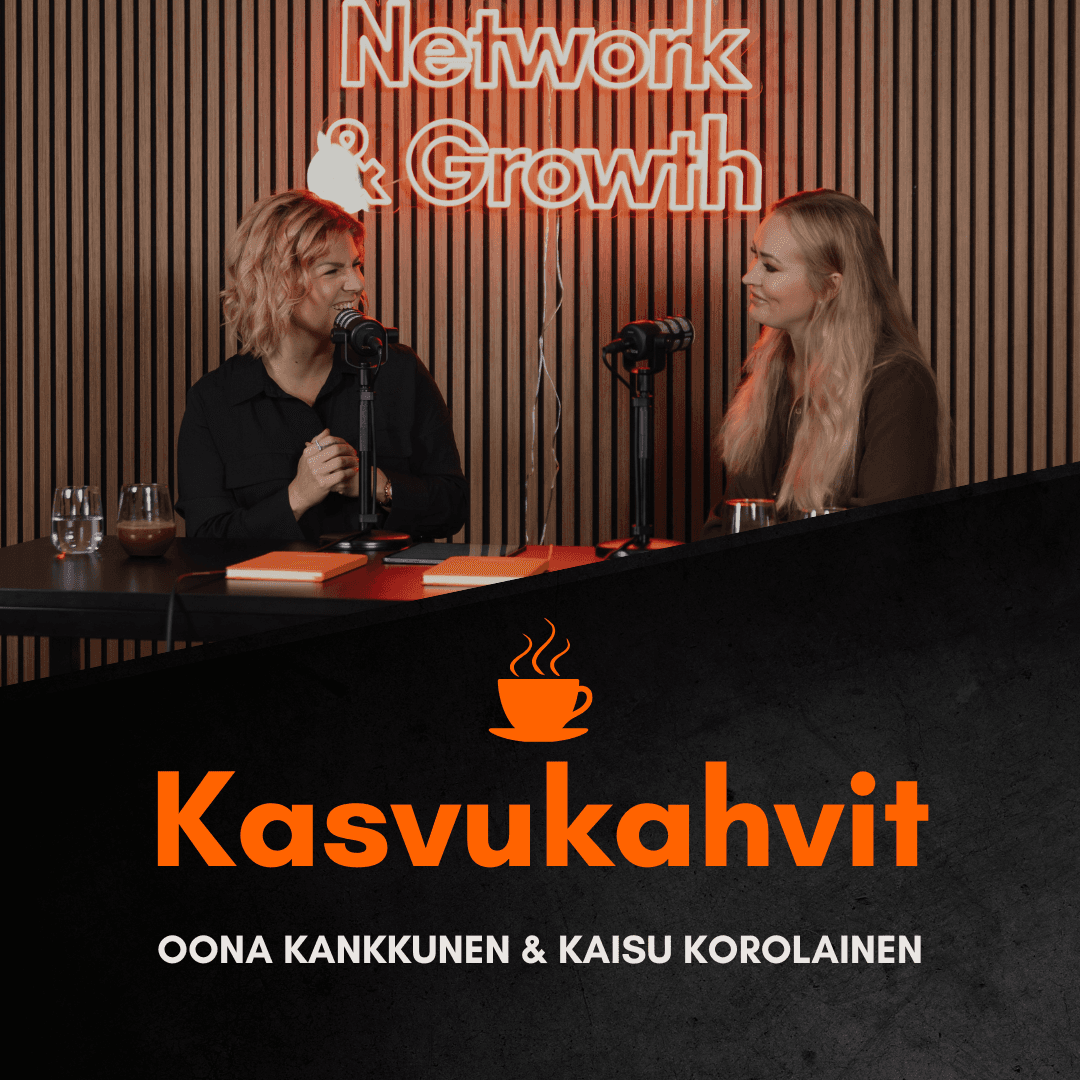 Kasvukahvit-podcast modernin myynnin ja markkinoinnin kehittämiseen