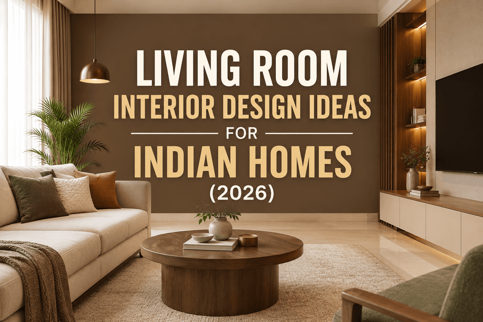 Living Room Interior Design Ideas for Indian Homes (2026)