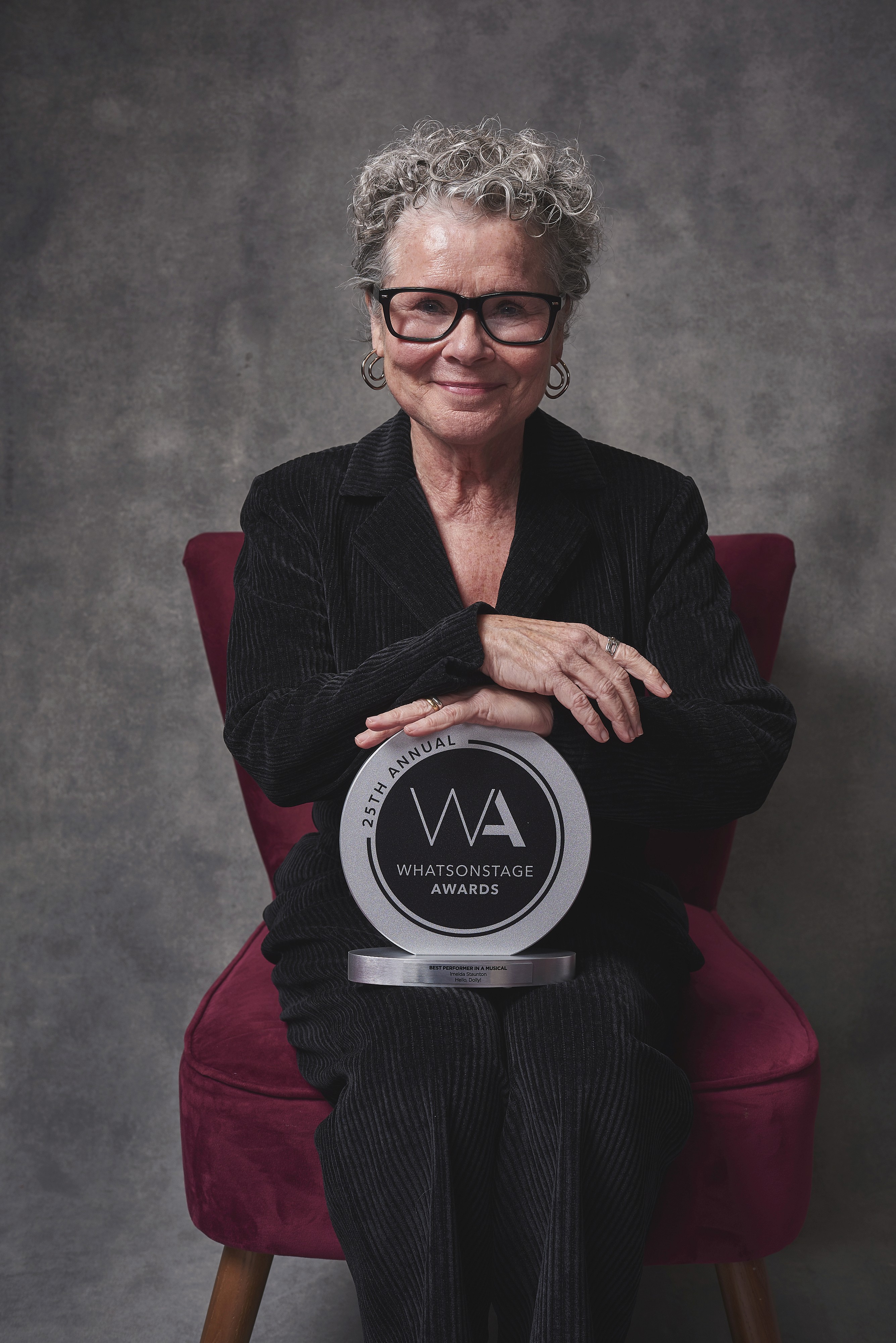 WhatsOnStage Award Winner Imelda Stauton - photo by Roy J Baron