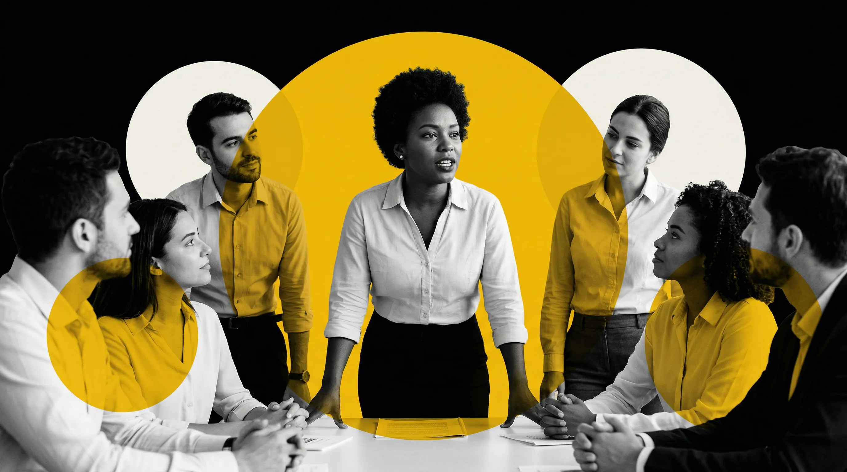 Colagem editorial sobre representatividade e diversidade com impacto real