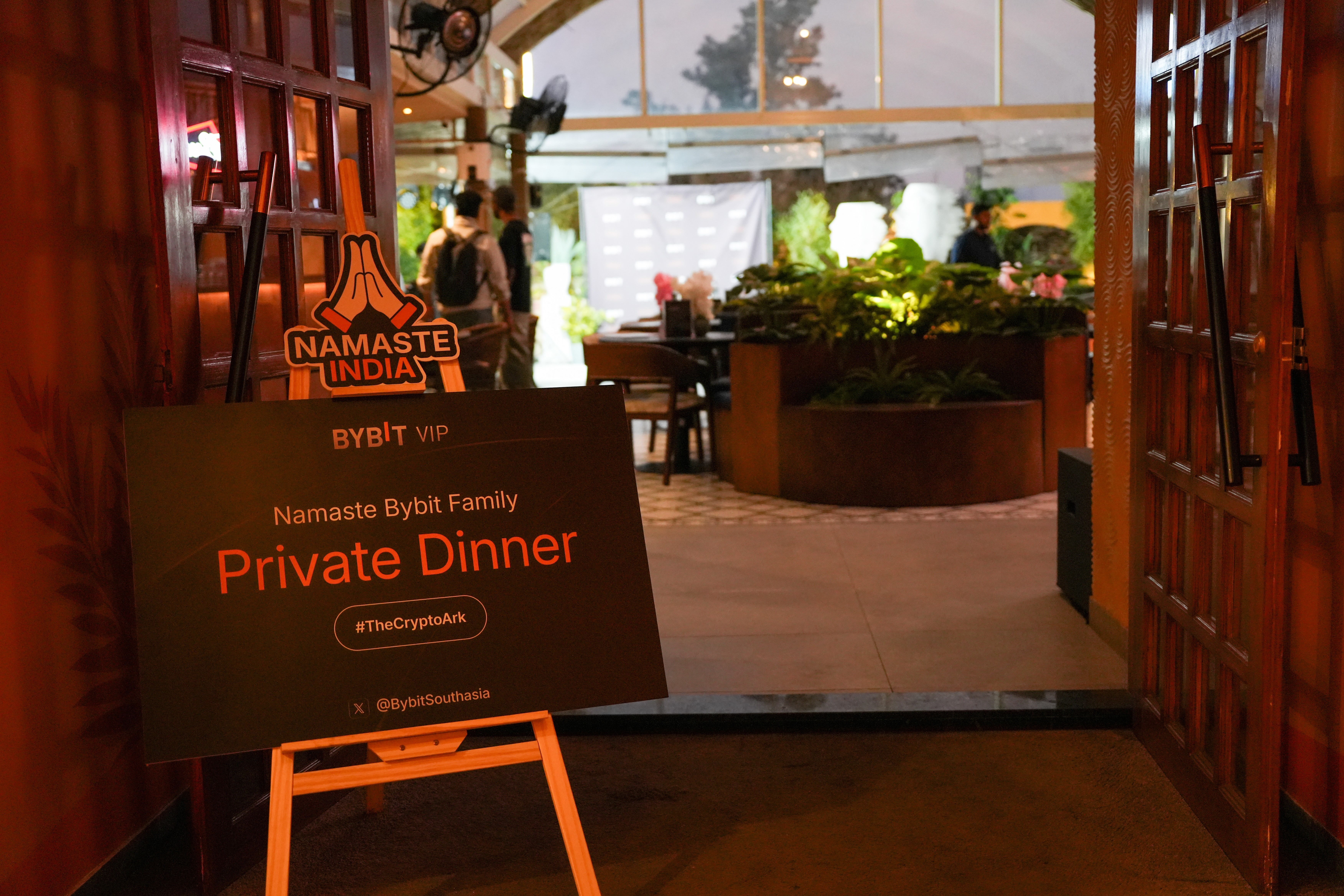 Web3 private dinner event with crypto founders networking