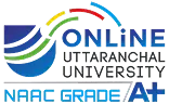 The logo for Online International University featuring vibrant colors and the text 'NAAC Grade A+' suggests a focus on quality education, relevant to EazyGrad, Unbiased Counselling, and UG/PG Online Degree Programs.