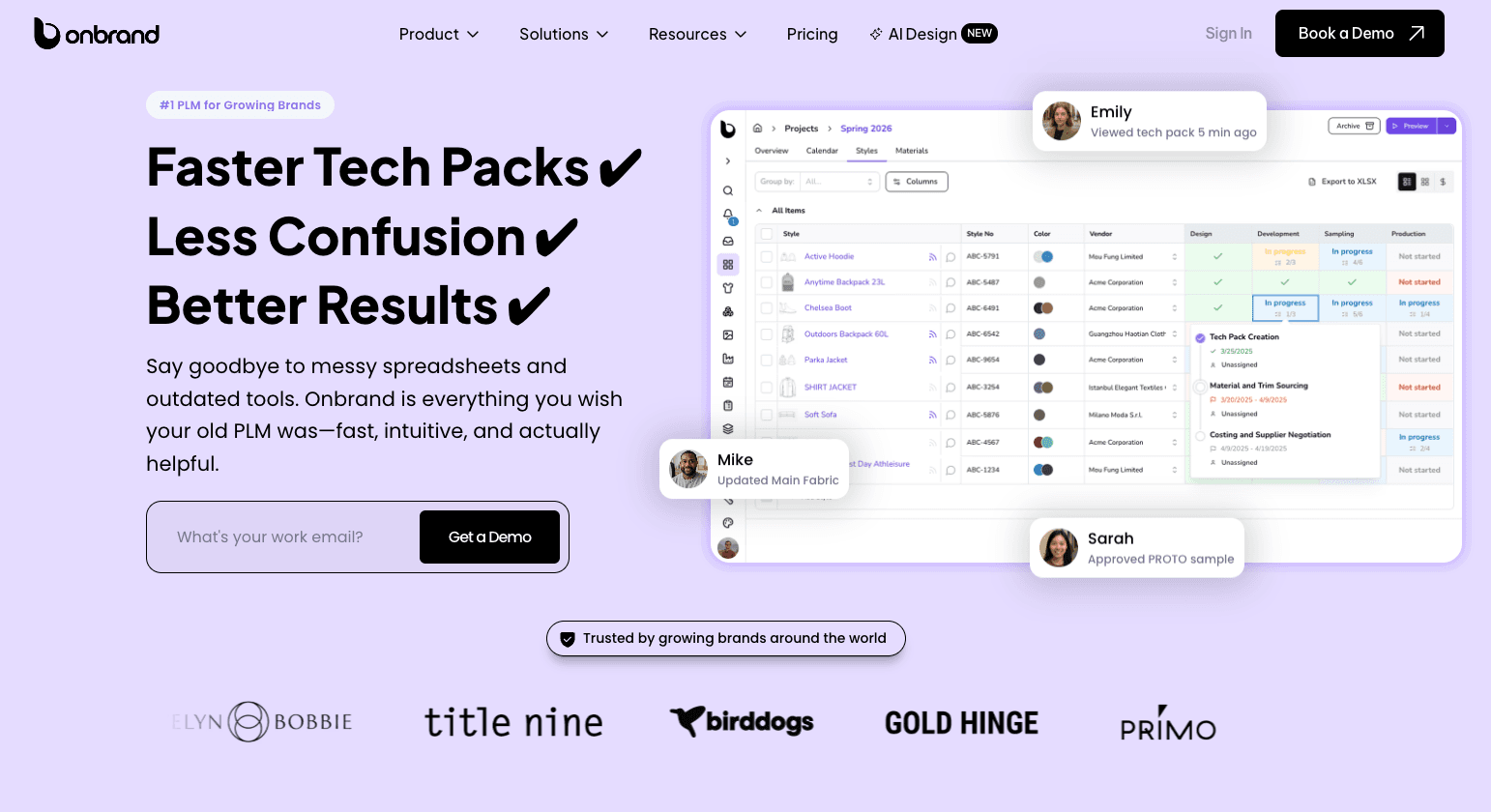 Onbrand PLM