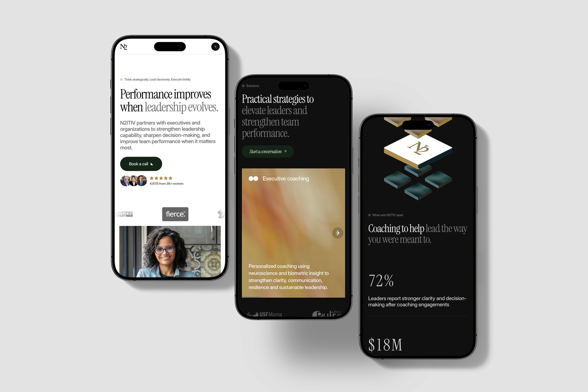 HIGH CONVERTING COACHING BUSINESS WEBSITE DESIGN