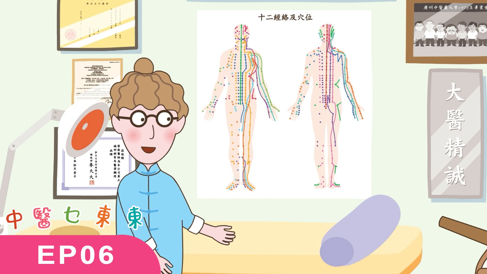 【全仁中醫 X 麥兜】EP06 中醫乜東東 - 「經絡」「穴位」及「治療」
