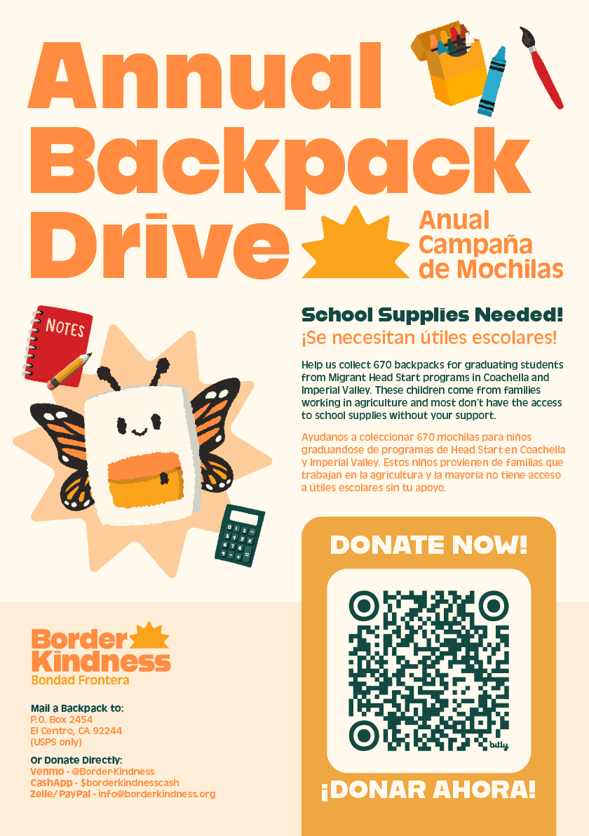 Backpack Drive: Flyer
