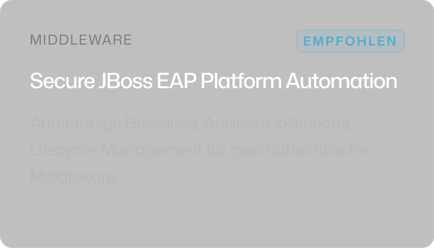 Secure JBoss EAP Platform Automation