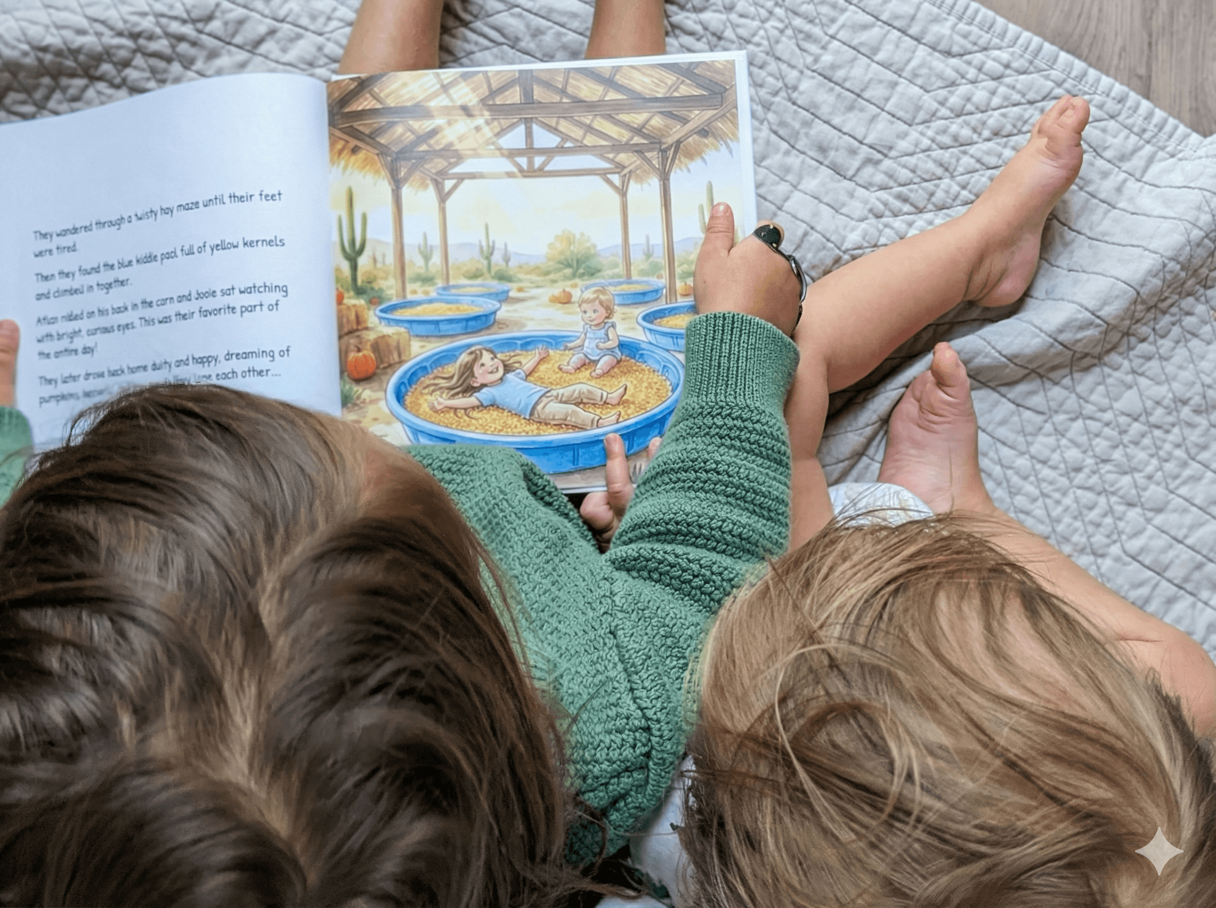 Close-up of a tree stump showing growth rings and a textured brown wood surface.