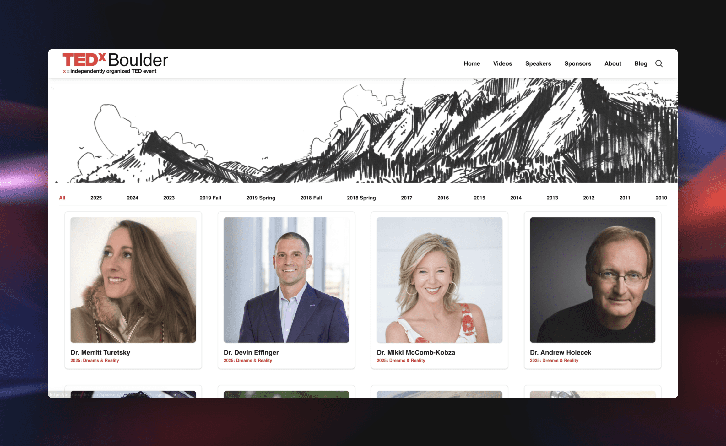 tedxboulder site speaker page