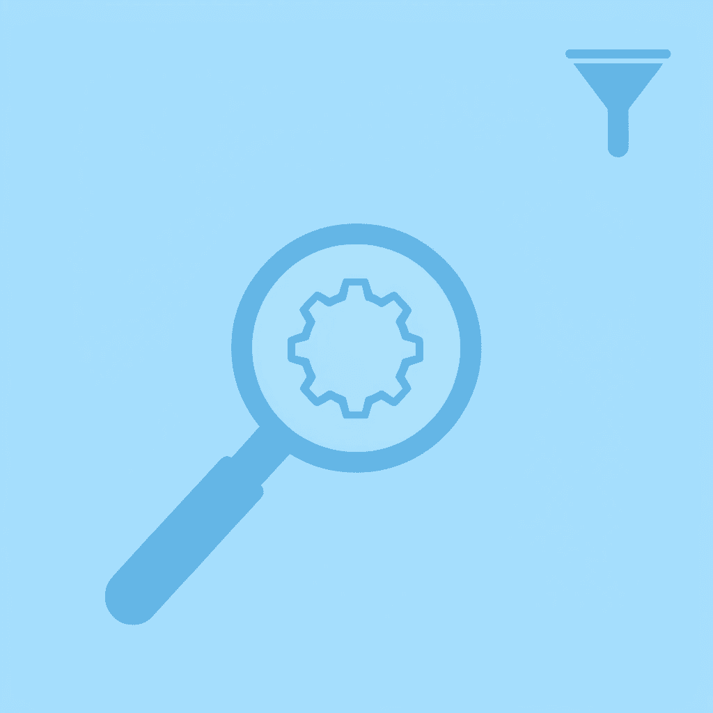 Magnifying glass highlighting the gap between note storage and report assembly as the main time sink.