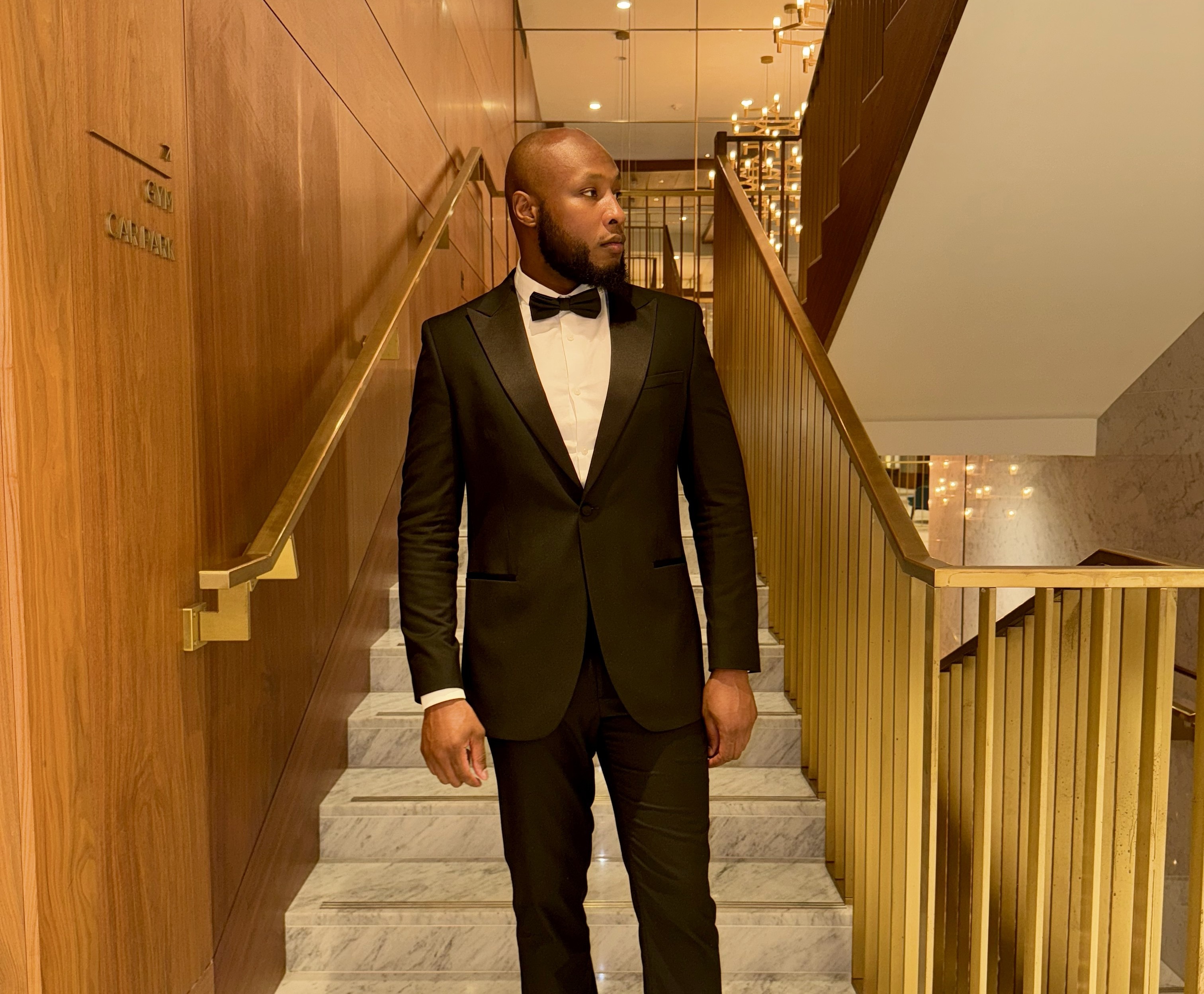 Portrait of Asian man