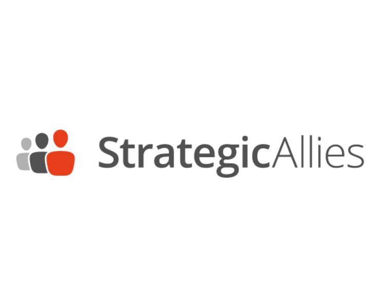 Strategic Allies logo in a white background