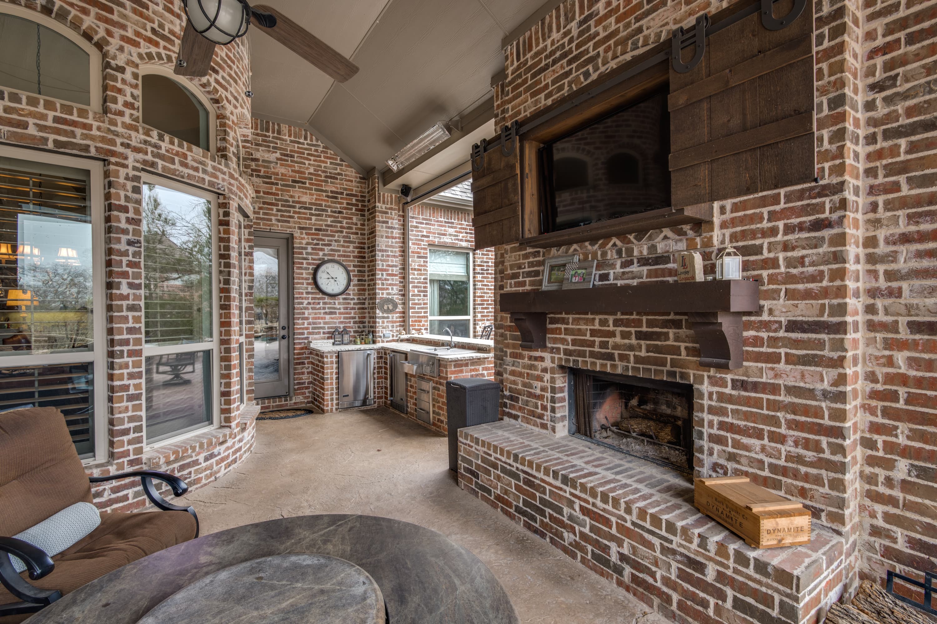 luxury outdoor patio remodel