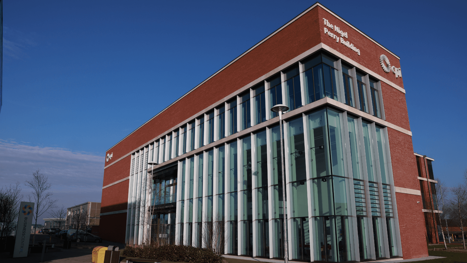 CPI's Nigel Perry Building in Darlington, home to CPI's National Biologics Manufacturing Centre.
